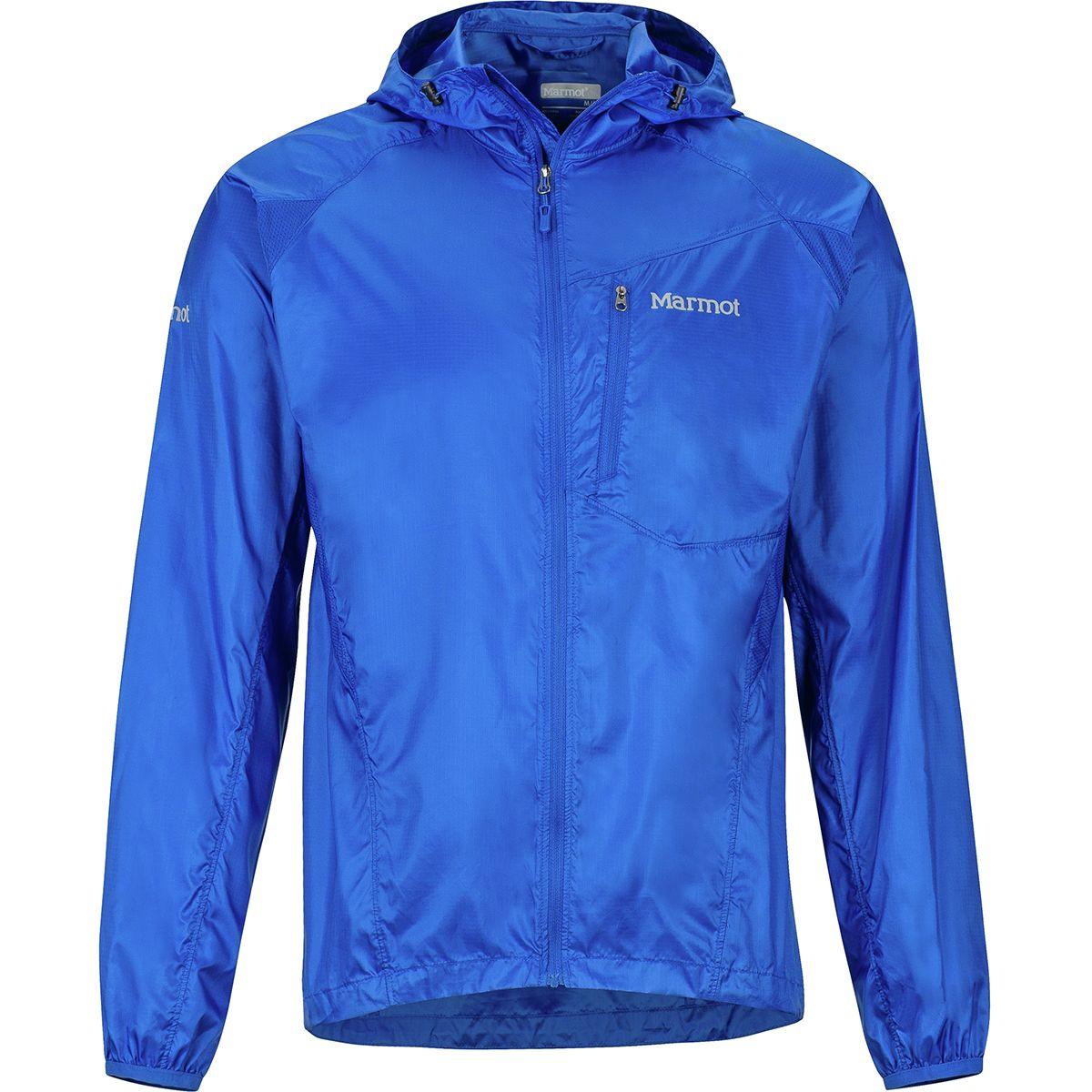 Marmot Synthetic Trail Wind Hooded Jacket in Blue for Men Save 40 Lyst