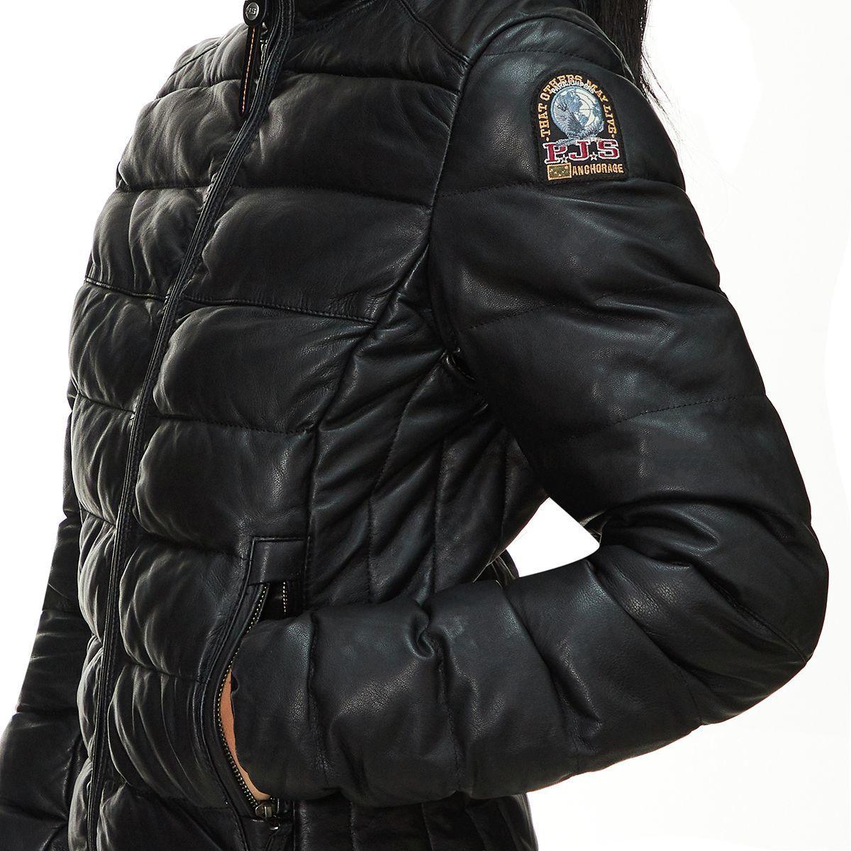 parajumpers jodie leather jacket