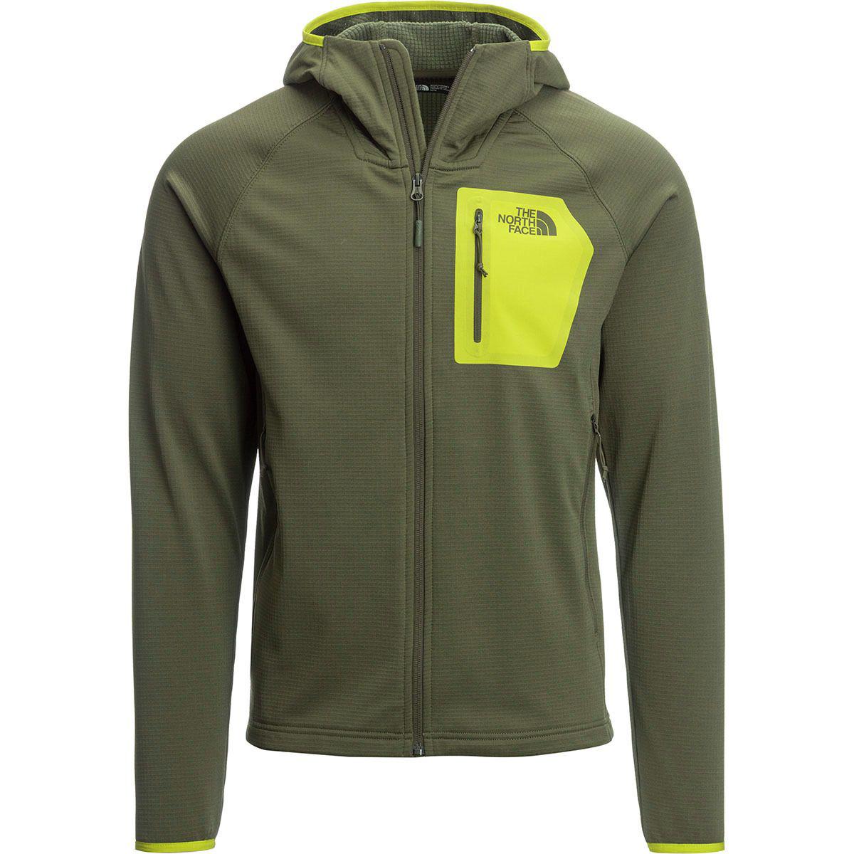 the north face borod fleece hoodie