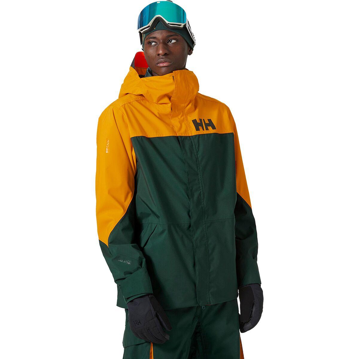 Helly Hansen Ullr D Shell Jacket in Yellow for Men Lyst