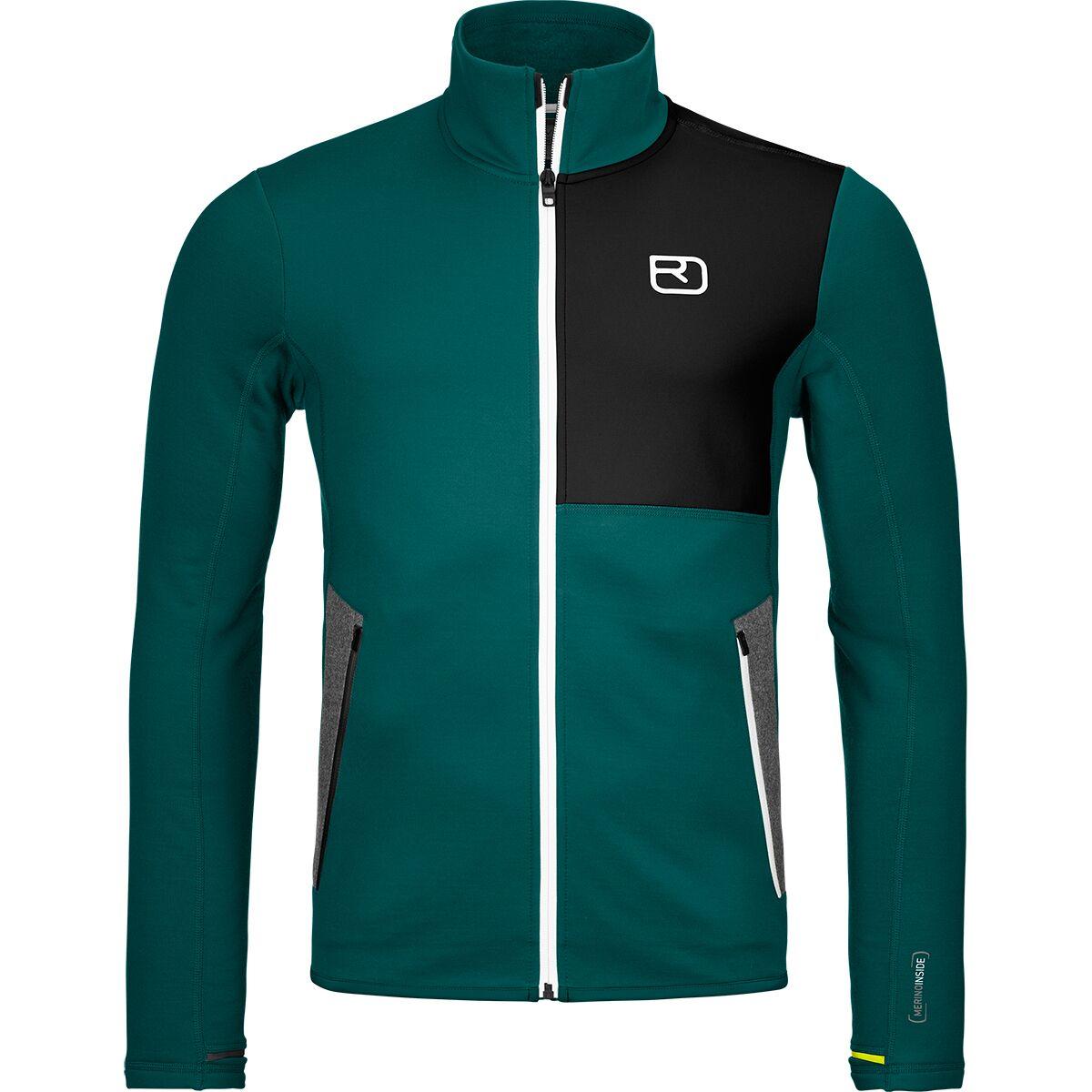 Ortovox Fleece Jacket in Green for Men | Lyst