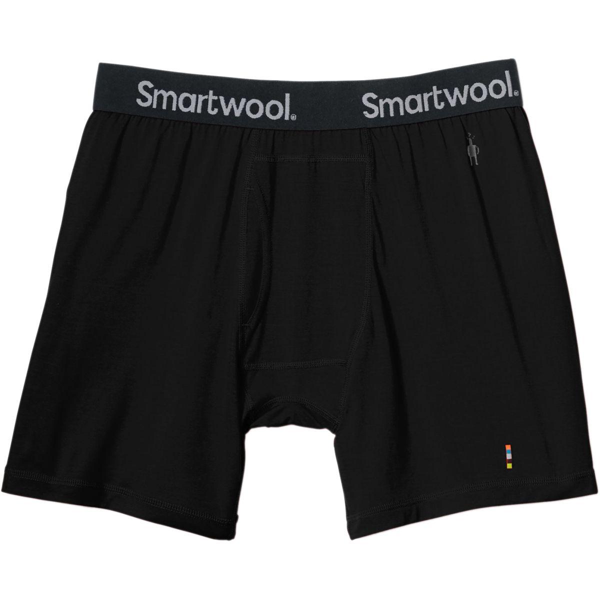 Smartwool Wool Merino Sport 150 Boxer Brief in Black for Men Save 54