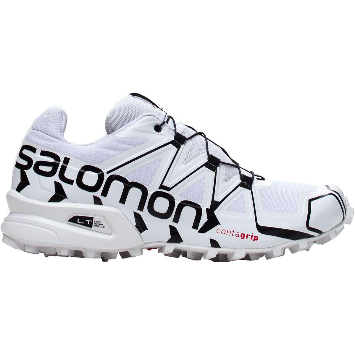 Salomon Speedcross Offroad Shoe in White/Black/White (White) for Men | Lyst