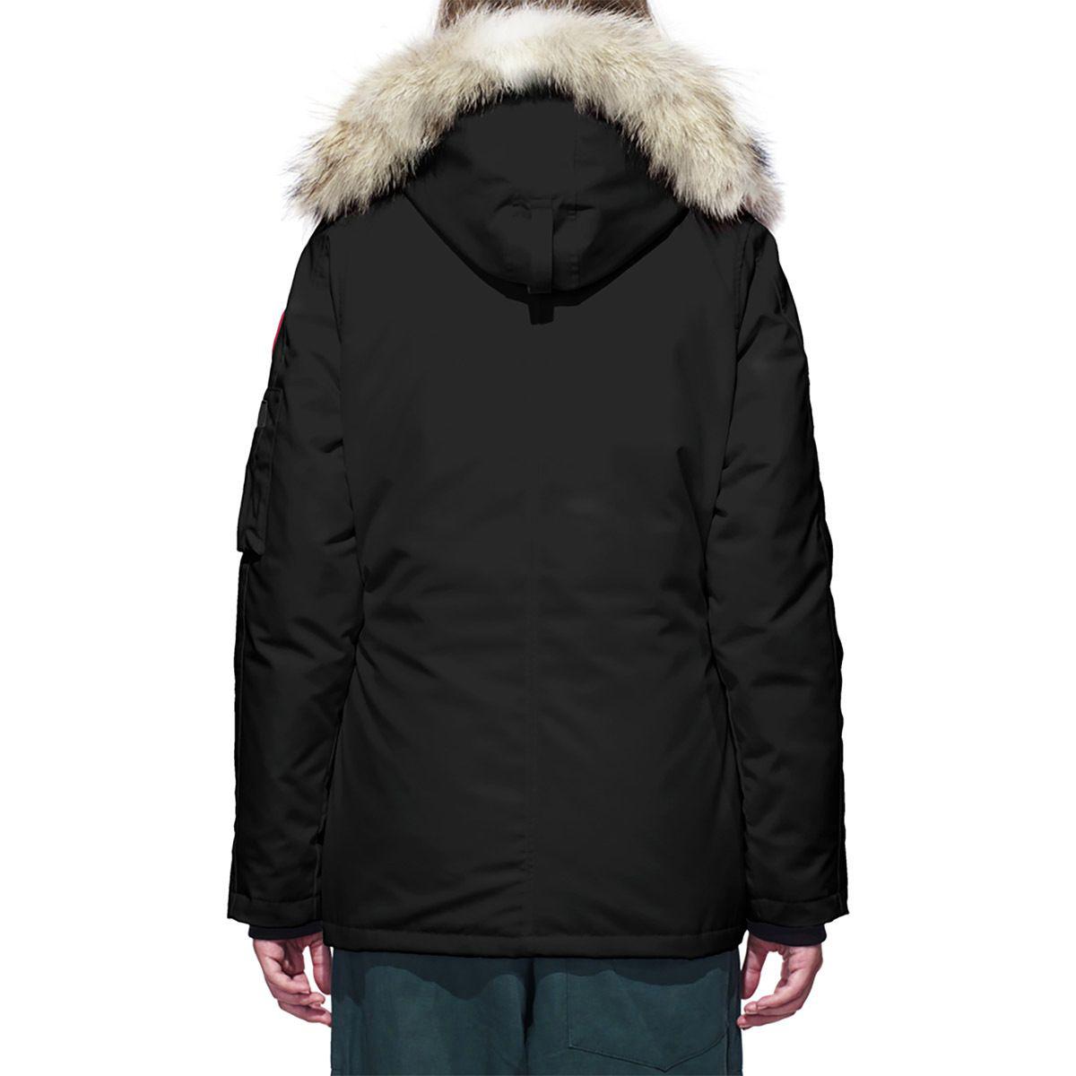 Canada Goose Goose Montebello Down Parka in Black for Men - Lyst