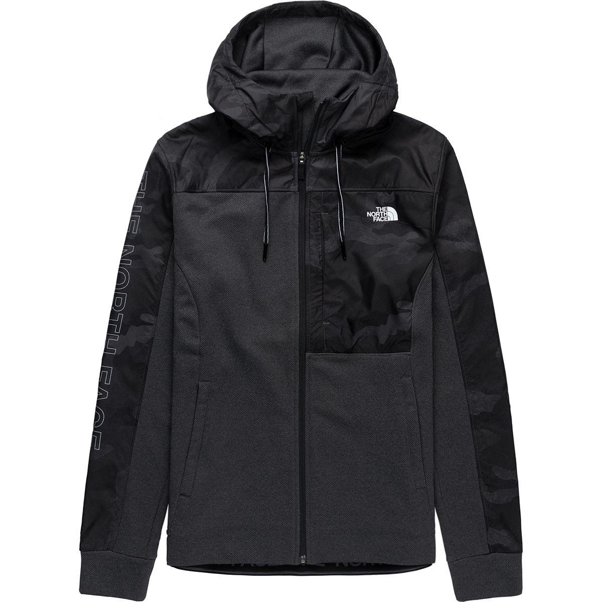 The North Face Essential Fleece Full-zip Hoodie in Black for Men - Lyst