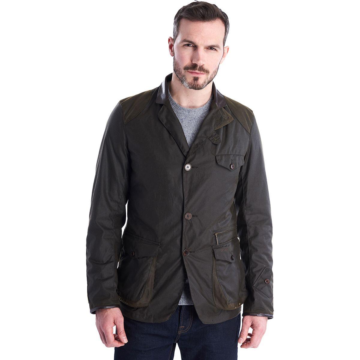 Barbour Cotton Icons Beacon Sport Jacket in Olive (Green) for Men - Lyst