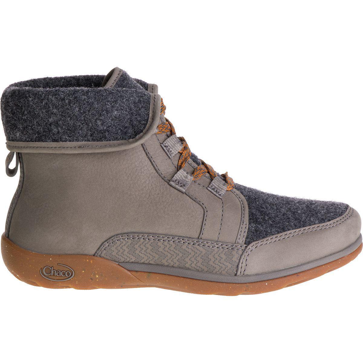 chaco barbary boot nickel gray