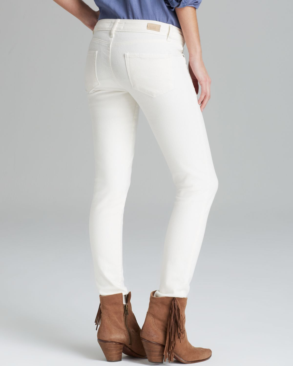 white paige jeans