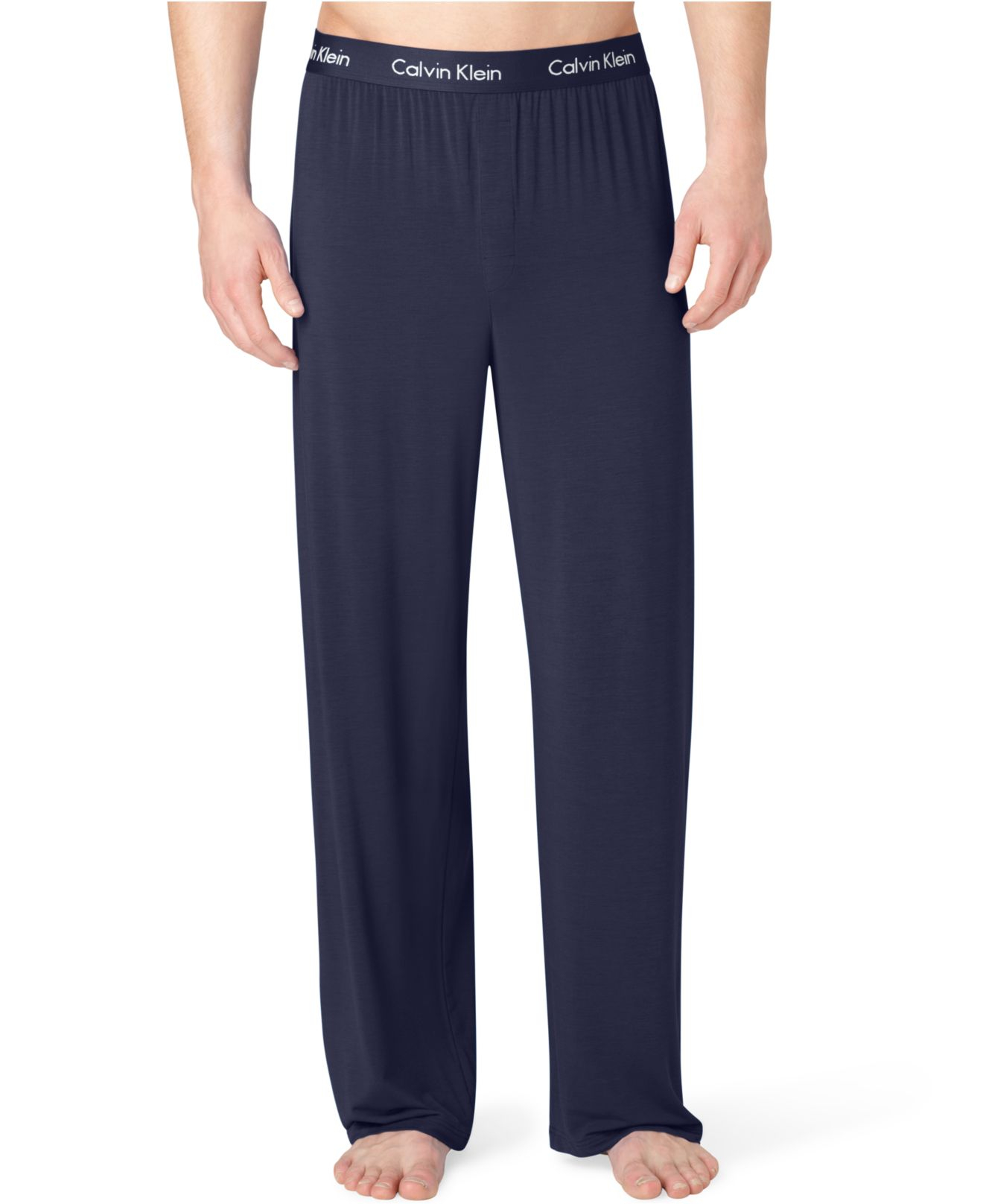 Calvin klein Men's Sleepwear, Body Modal Pajama Pant U1143 in Blue for ...