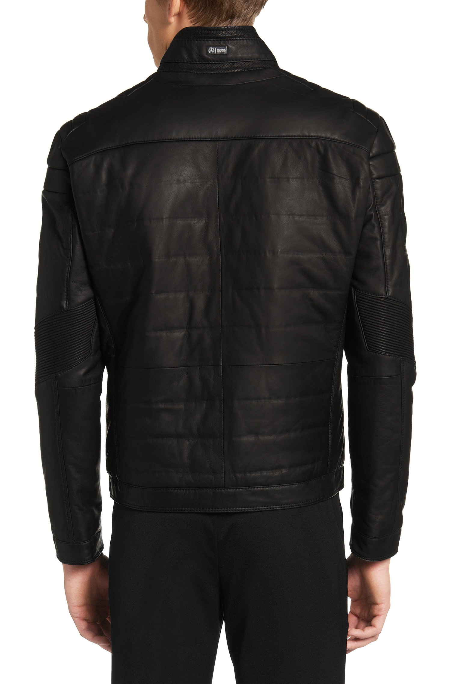 BOSS by HUGO BOSS Leather Jacket: 'nascin' From The Mercedes Benz ...