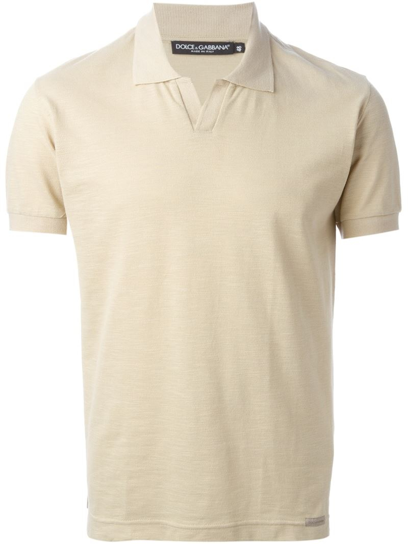 v neck polo shirt