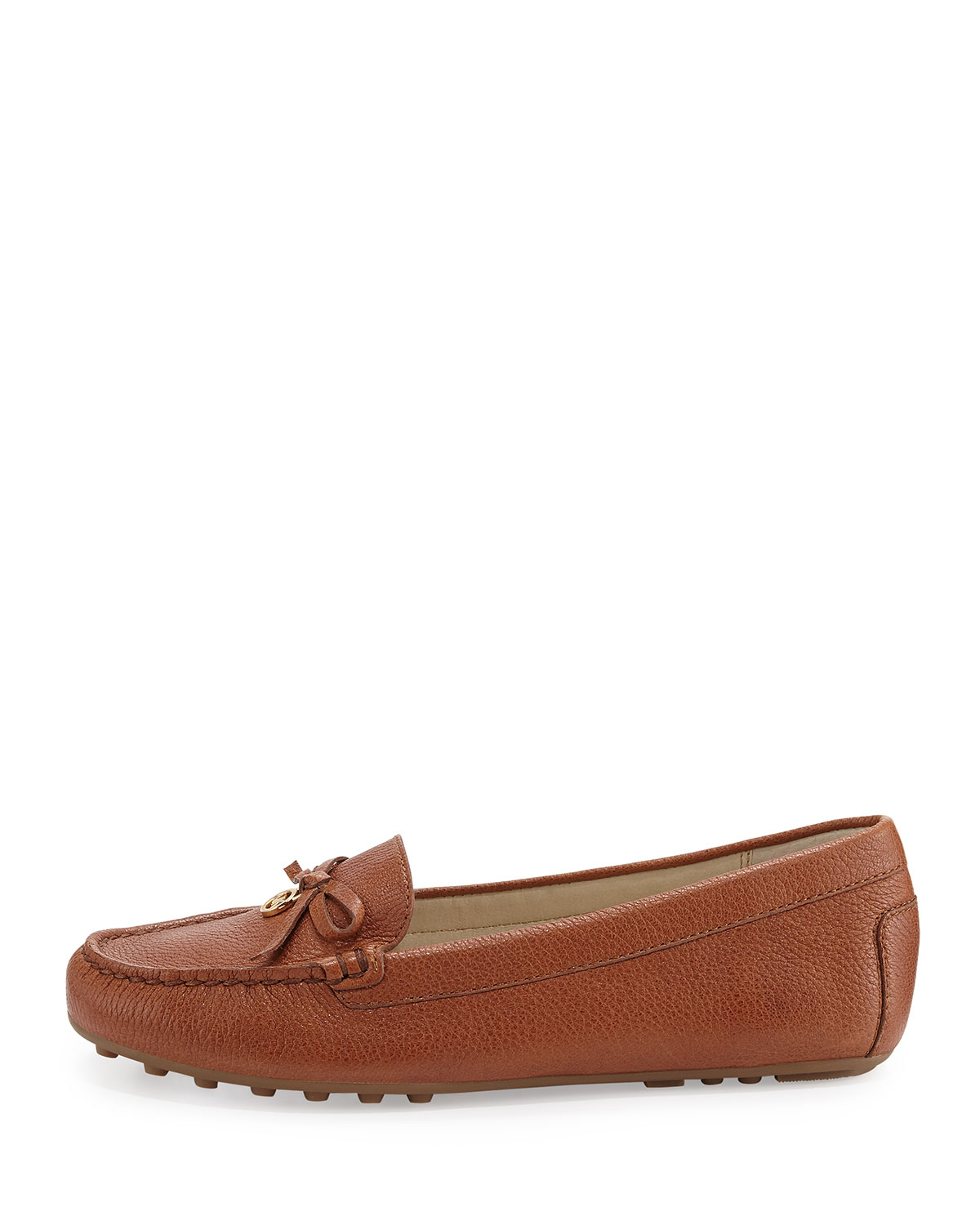 Lyst - Michael Michael Kors Everett Leather Moccasins in Brown