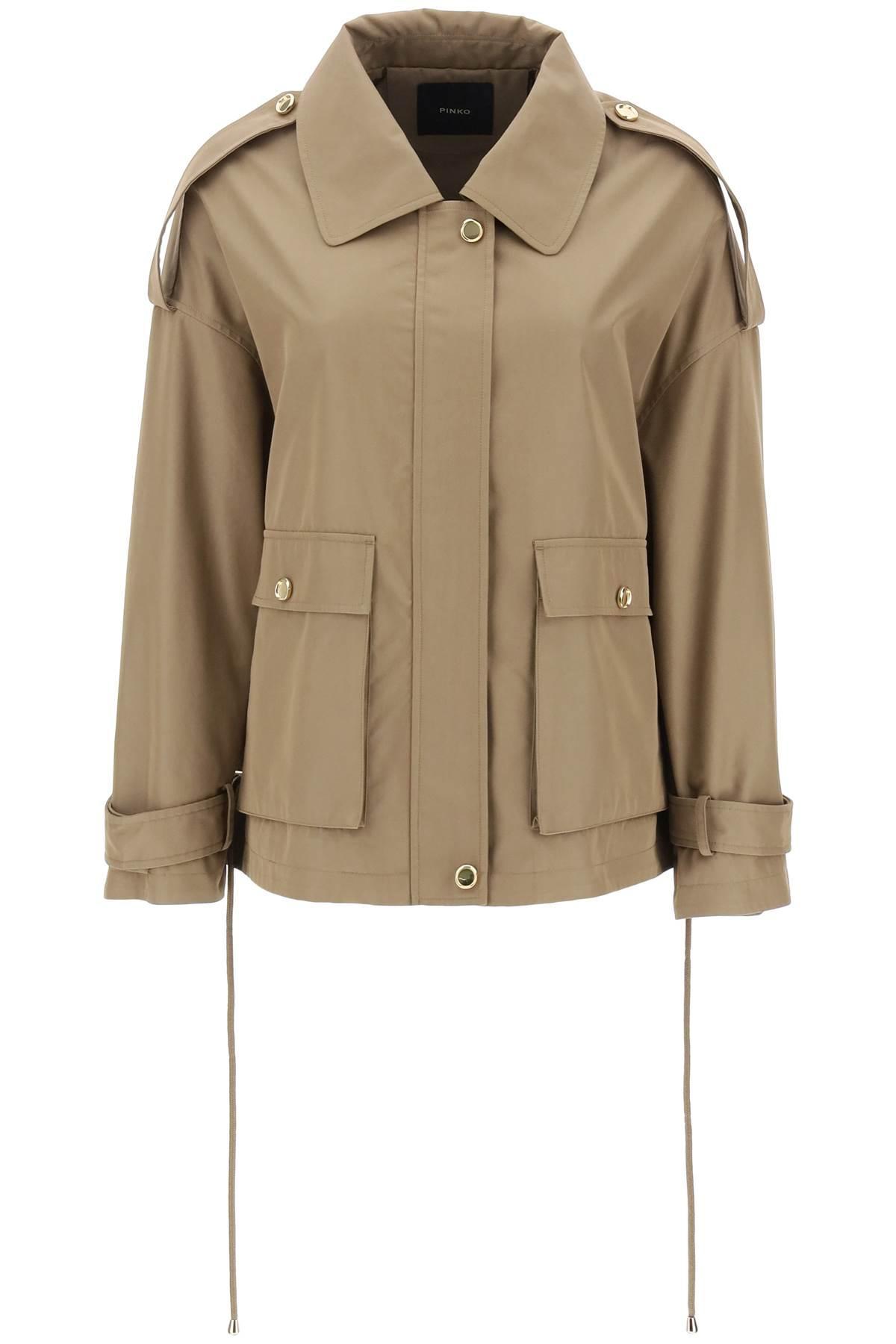 pinko-Khaki-Polidora-Blouson-