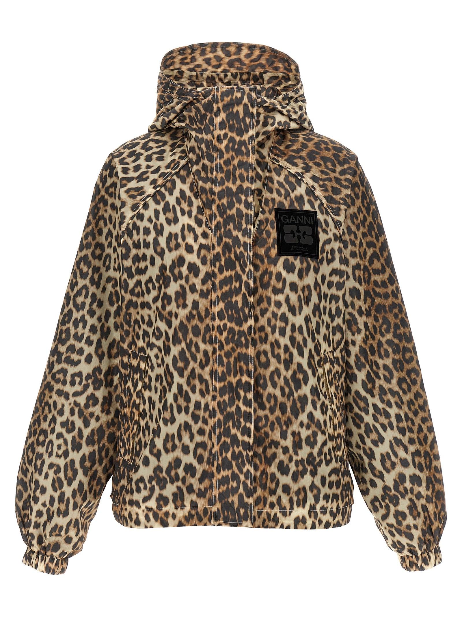 ジャケット GANNI MULTICOLOR CASUAL JACKET Ganni Multicolor Casual Jacket In Beige | ModeSens