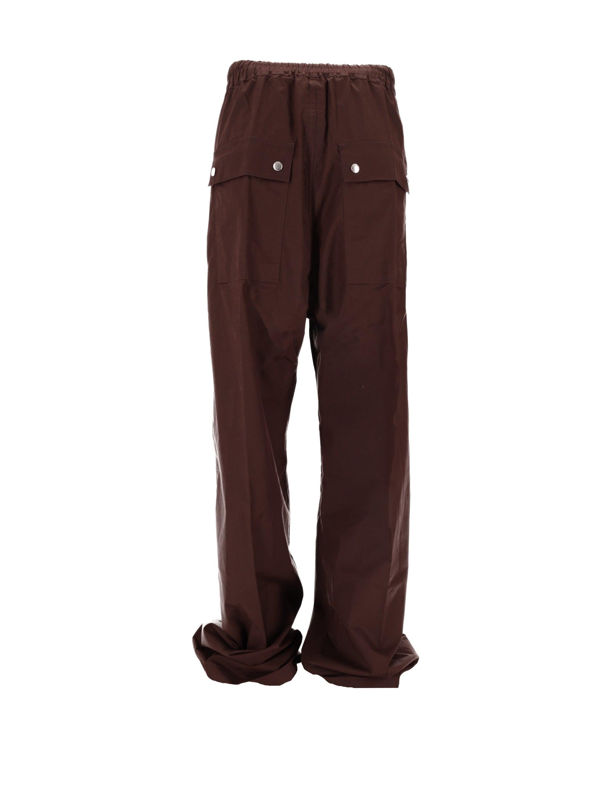Rick Owens Wide Bela Pants in Brown | Lyst