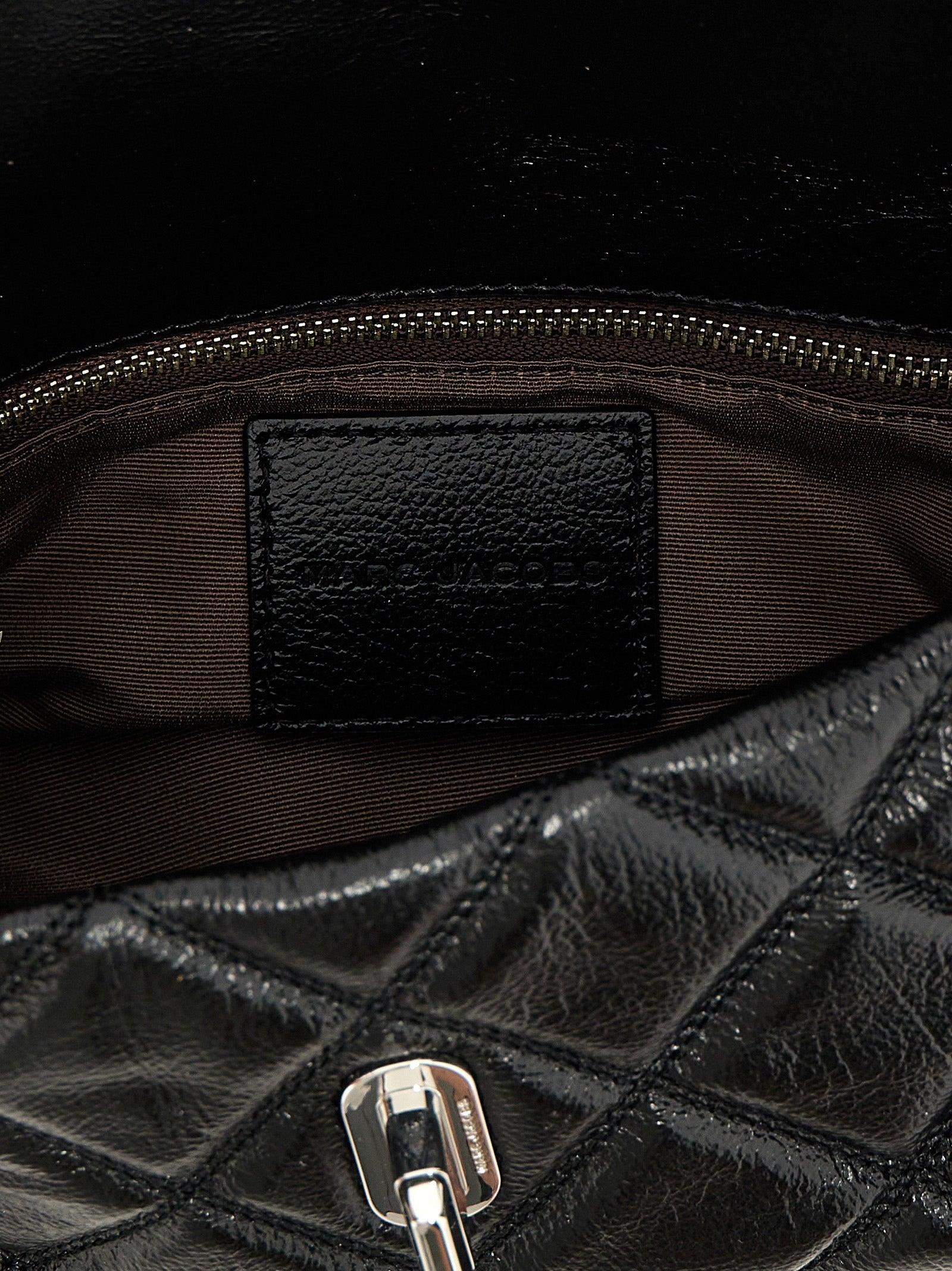 ショルダーバッグ・ポシェット MARC JACOBS 'The Quilted Mini Dual' shoulder bag Black Marc Jacobs 'The Quilted Mini Dual' Shoulder Bag in Black