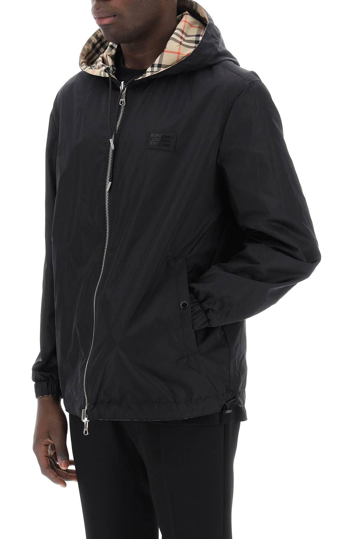 ブルゾン Burberry Printed Polyester Windbreaker windbreaker burberry jacket | eBay