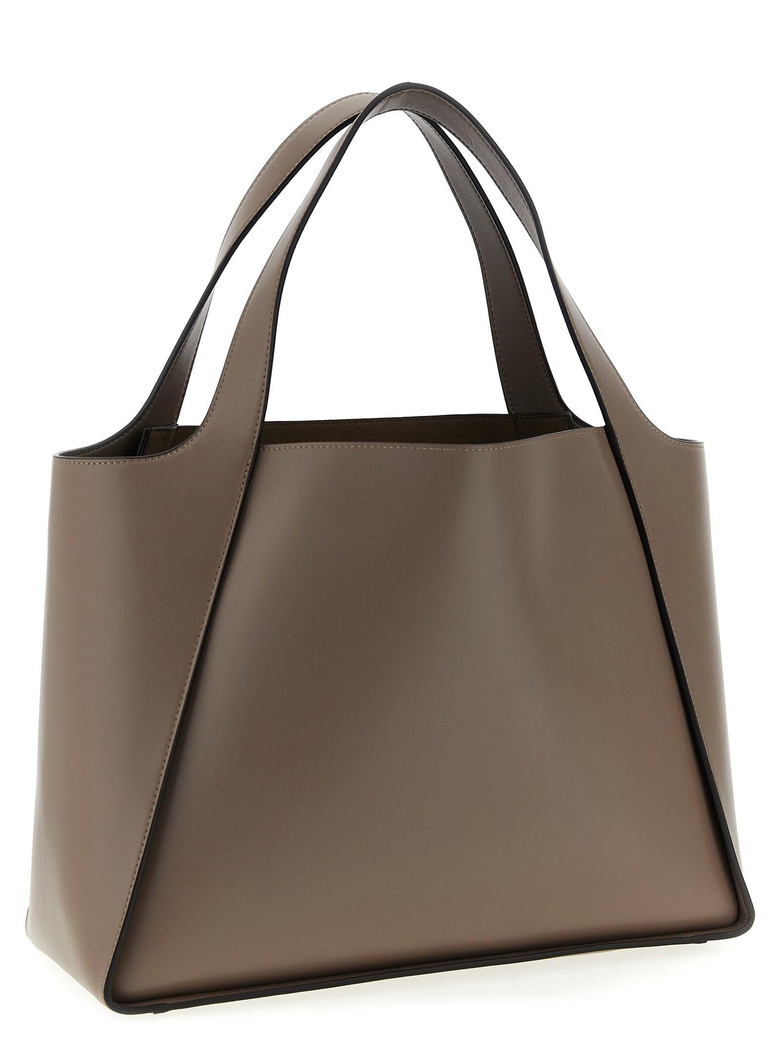 Stella McCartney Shopping 'The Logo Bag' in Brown Lyst UK