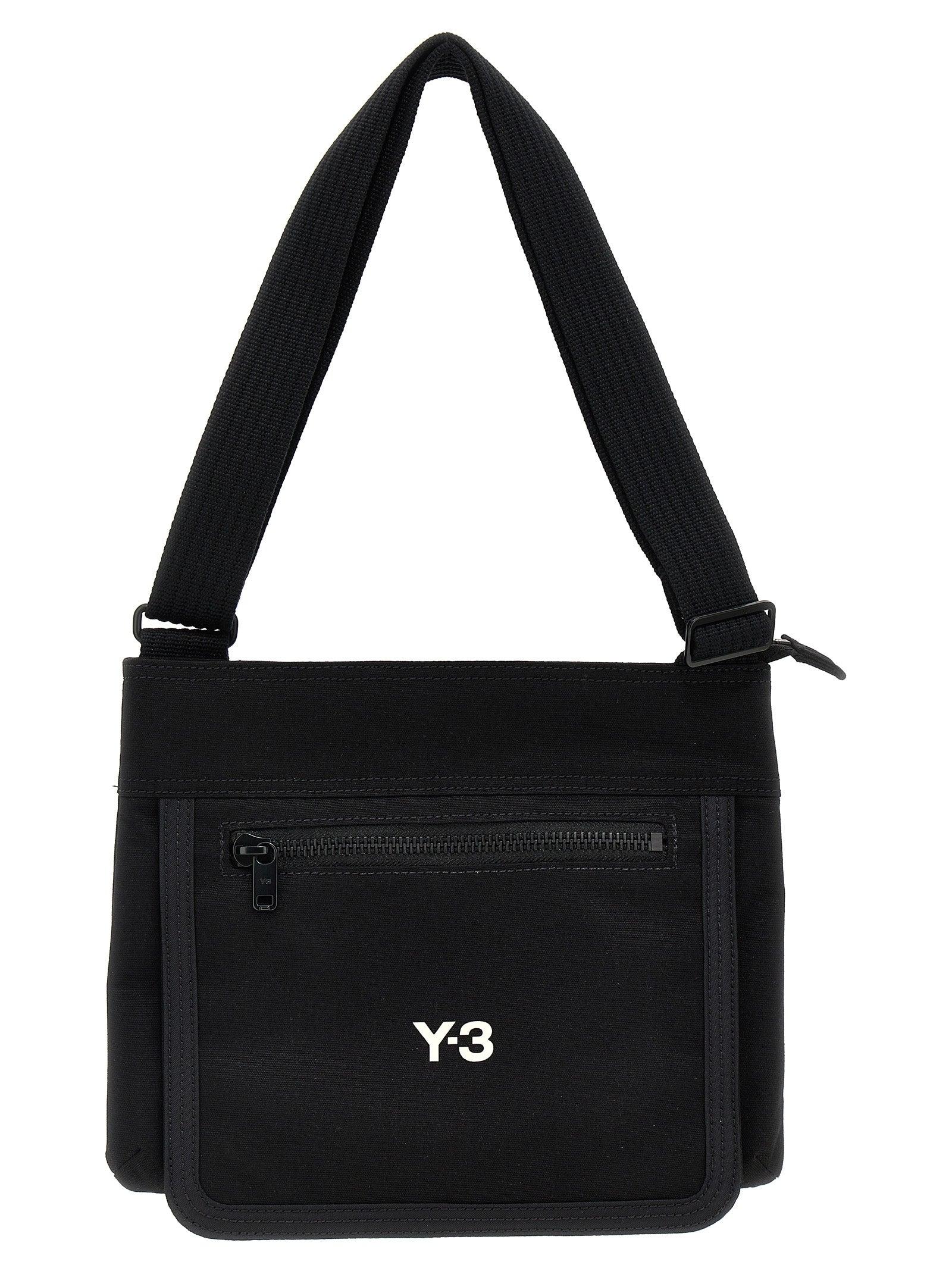 Y-3 Classic Sacoche Canvas Crossbody Bag in Black for Men | Lyst Y-3 Classic Sacoche Canvas Crossbody Bag in Black for Men | Lyst