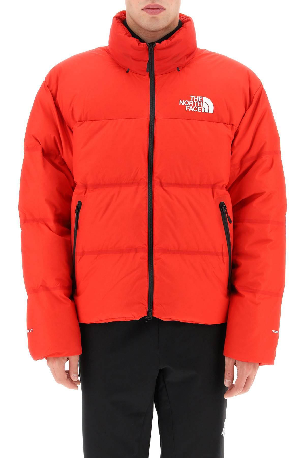 The North Face 'nuptse Rmst' Down Jacket in Red for Men | Lyst