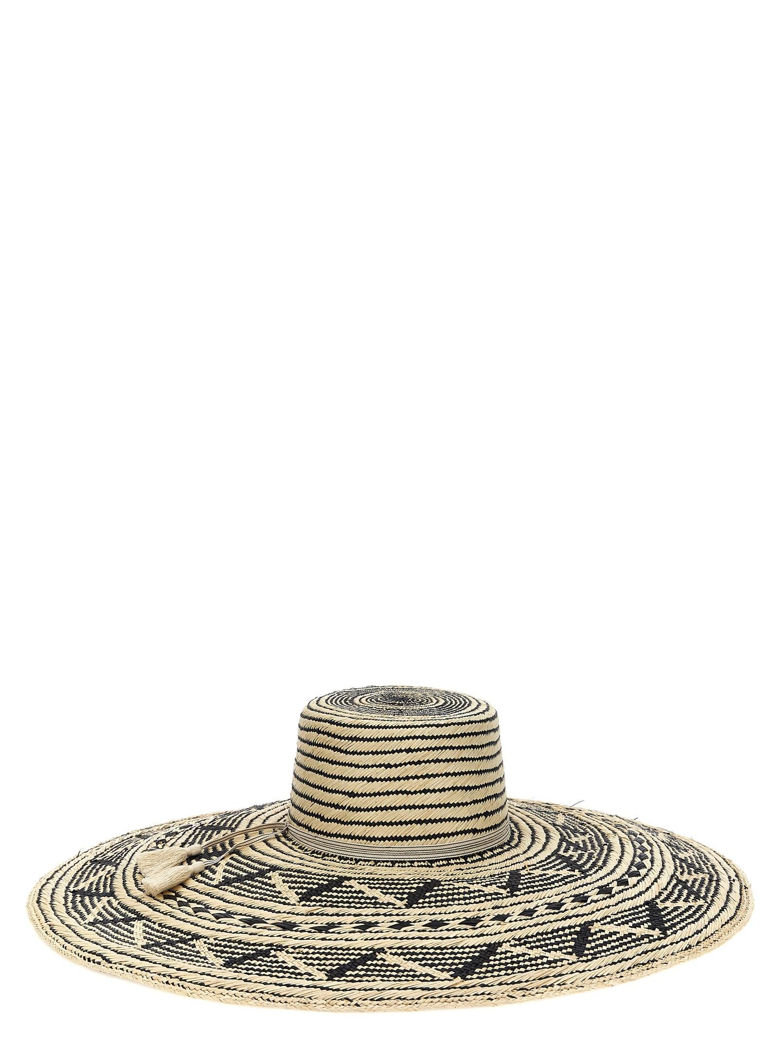 ハット MAISON MICHEL 'Gina' hat White/Black Maison Michel 'Gina' Hat | Lyst