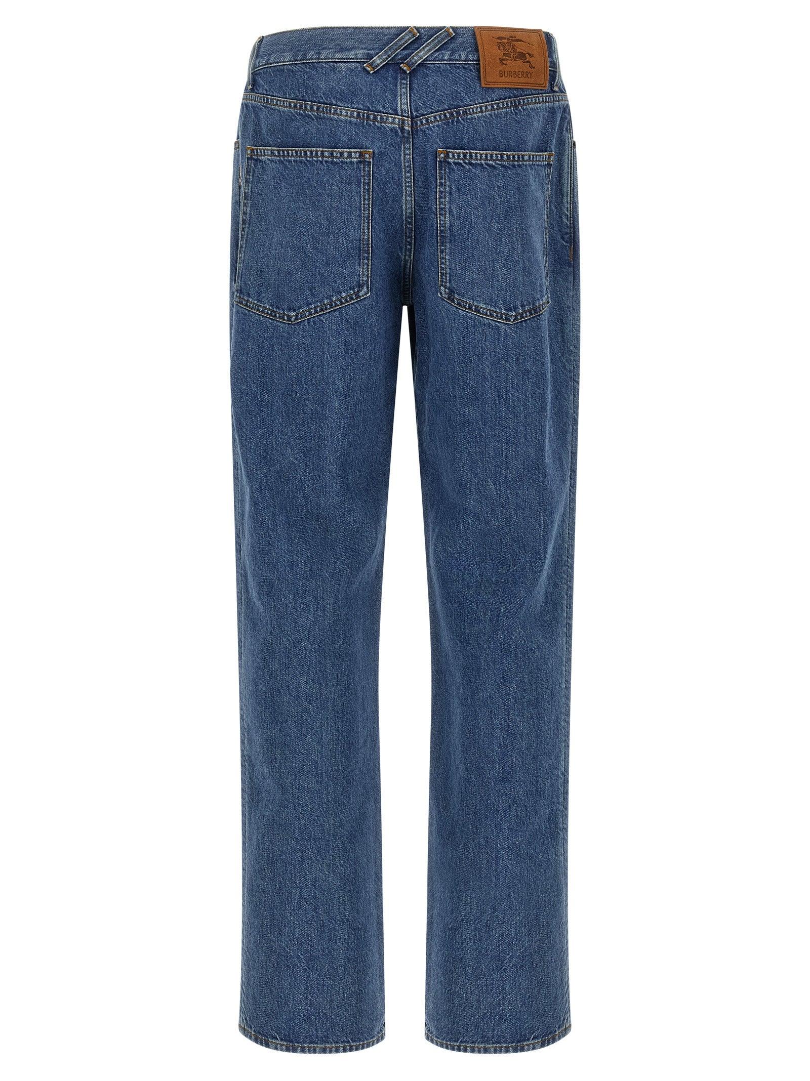 【関税＆送料込み】Burberry 5-Pocket Straight-Leg Jeans Burberry Straight-leg jeans for Men | Online Sale up to 74
