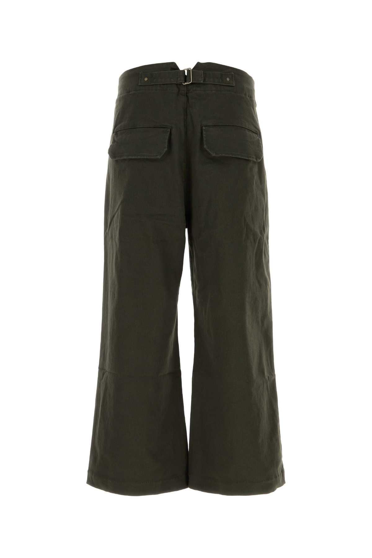 パンツ ENTIRE STUDIOS Women Straight Pants ES2303CO Green Entire studios Wide Fit Pants for Women | Lyst