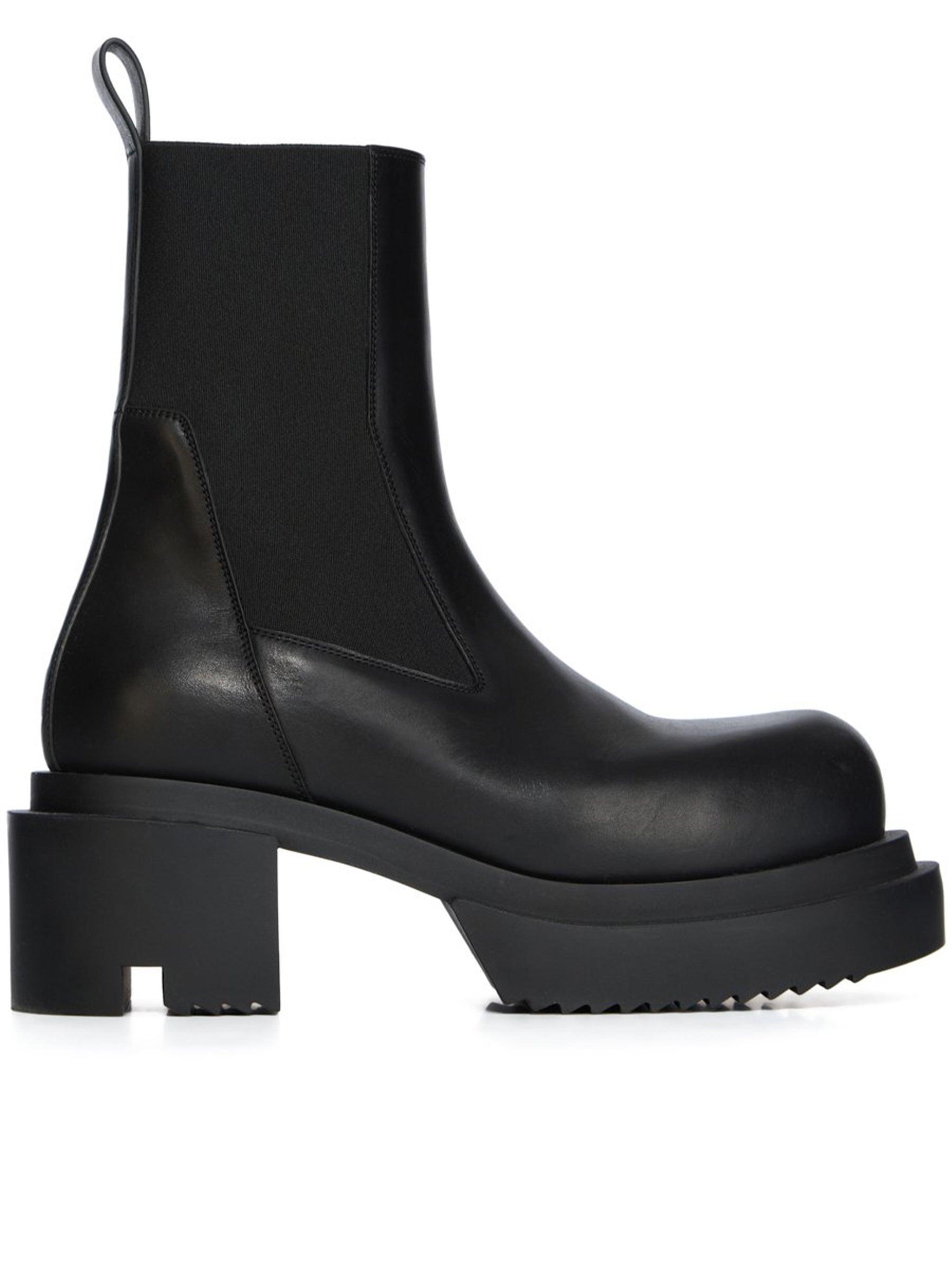 VIP価格★Rick Owens MEGA BUMPER BLEATLE レザーブーツ Rick Owens (リックオウエンス) - BEATLE MEGA TRACTOR ブーツ