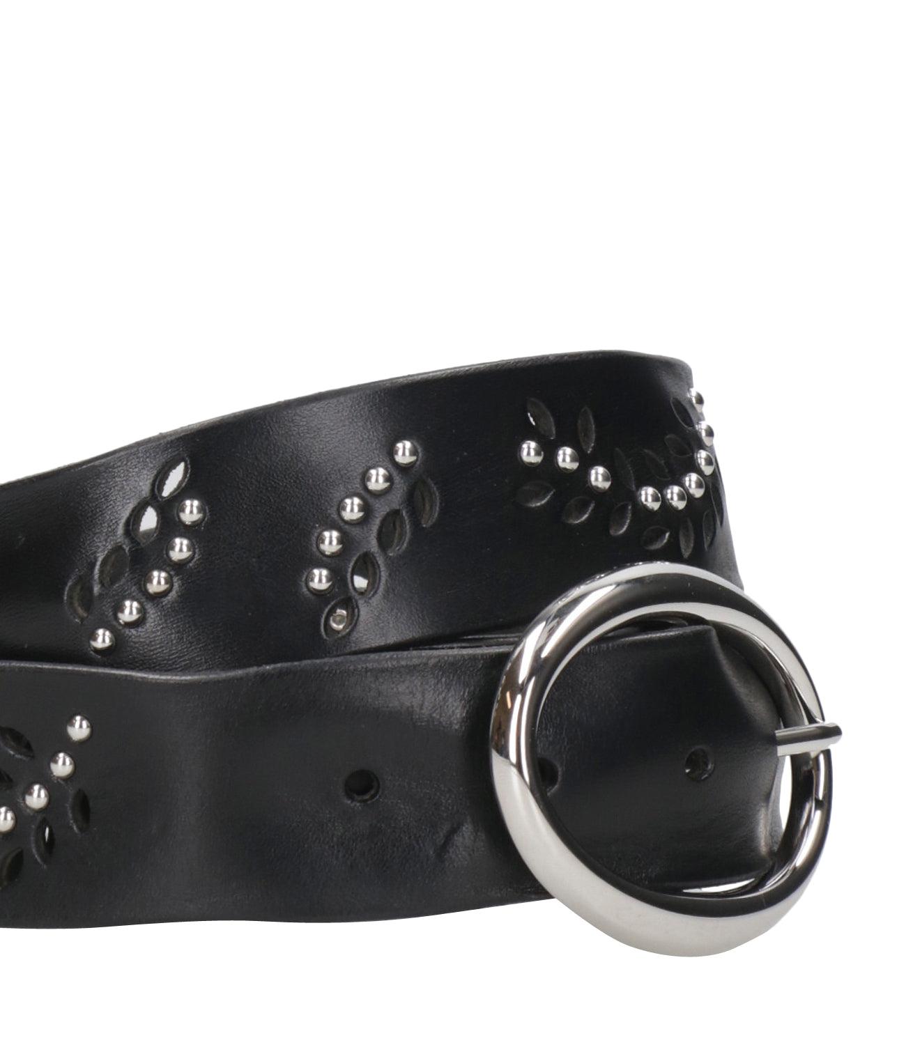 ベルト ORCIANI Woman Belt Black D10383NAP NER Claudio Orciani Womens Belt Vintage Leather Belt Waist Belt