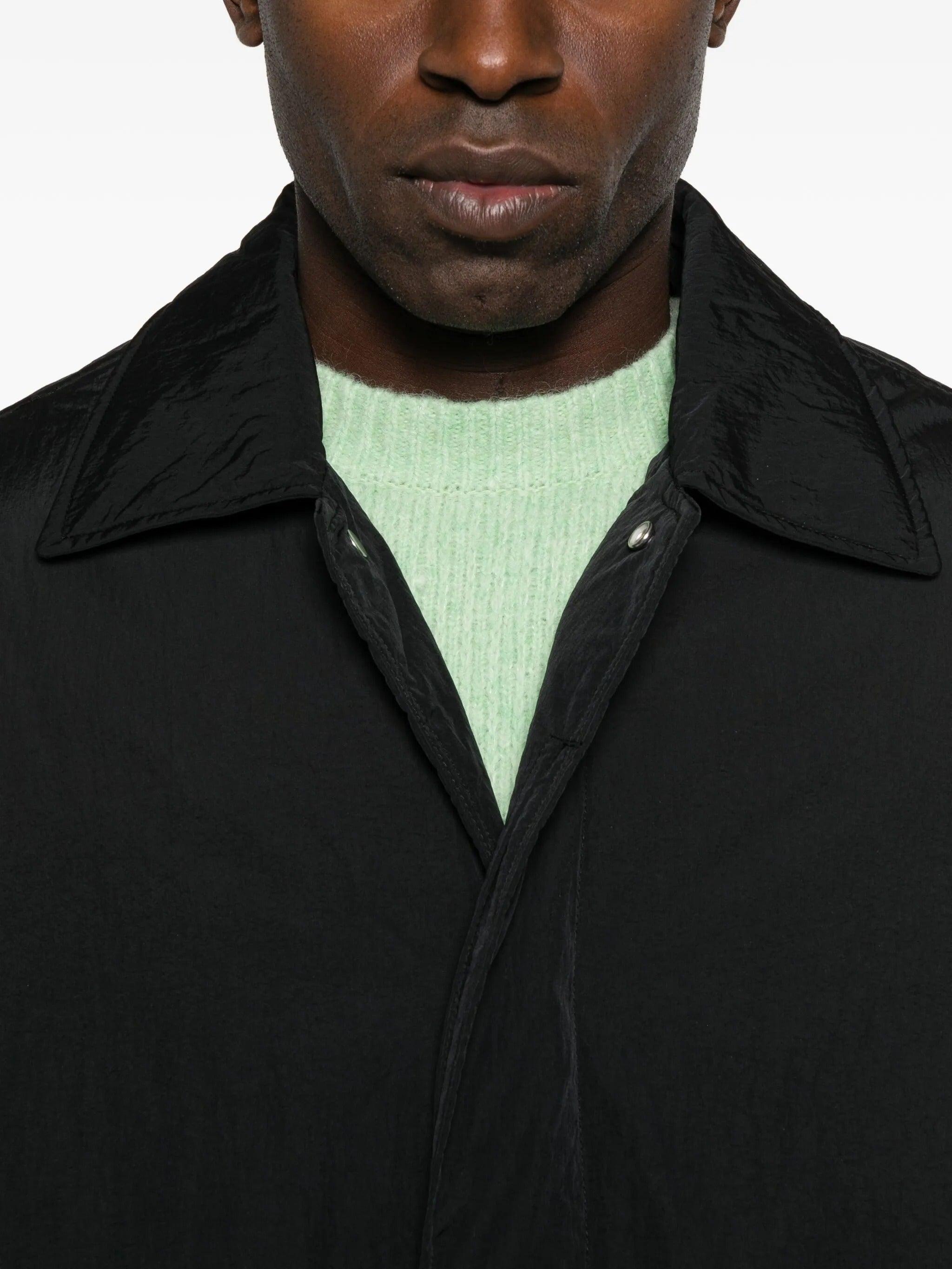 sunflower Relaxed Nylon Coat in Black for Men | Lyst
