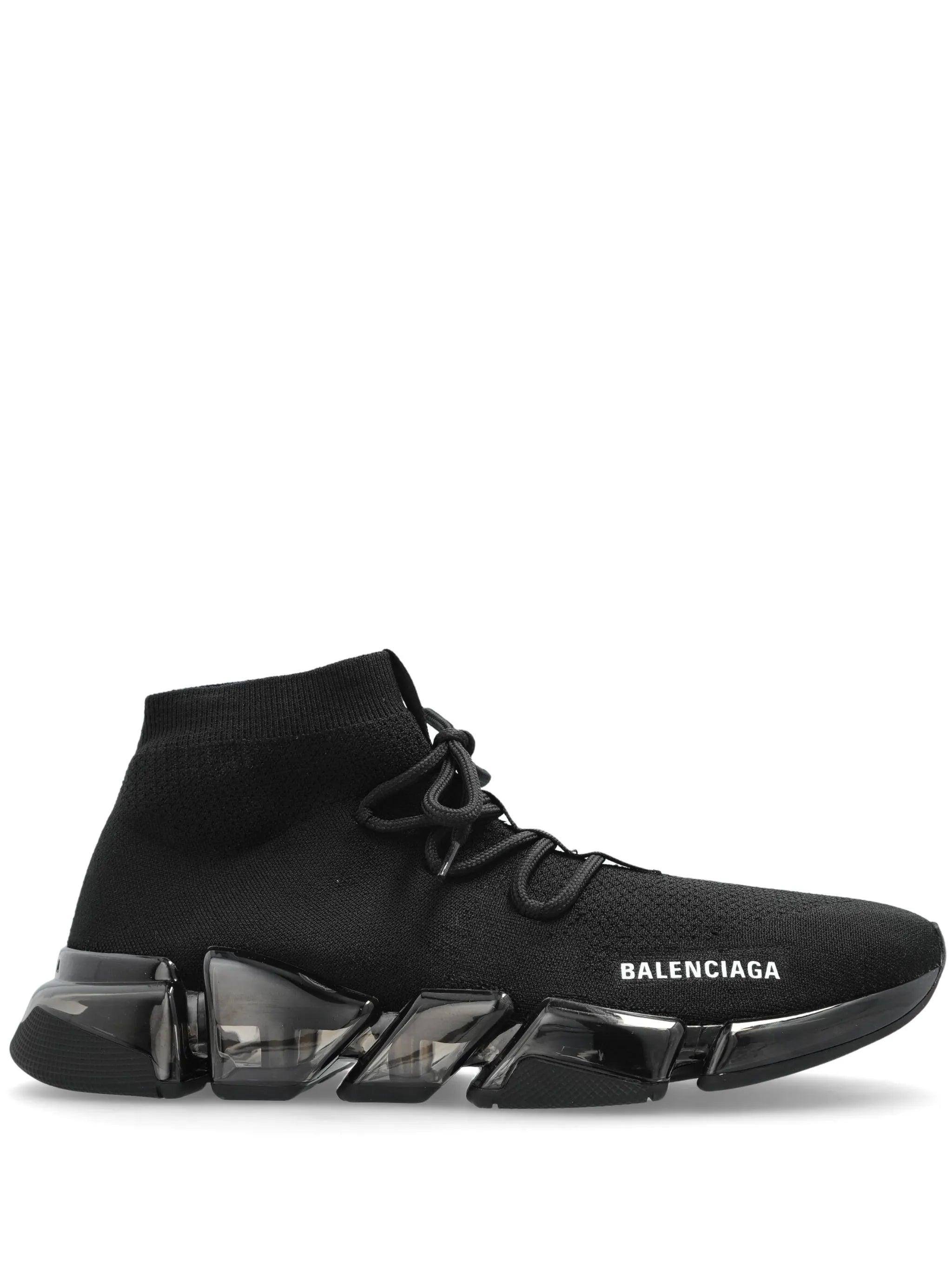 スニーカー BALENCIAGA Men Sneakers Black 825418WDTSC 1000 Men's Monday Shoe in Black | Balenciaga US