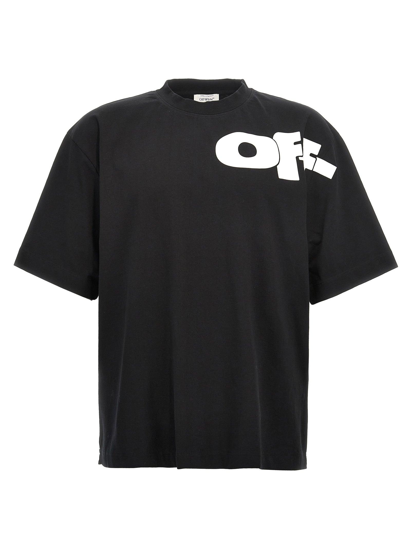 【関税＆送料込み】Off-White Black Cotton T-Shirt OFF-WHITE T SHIRT L COTTON Black OMAA061G19877011 Used | eBay