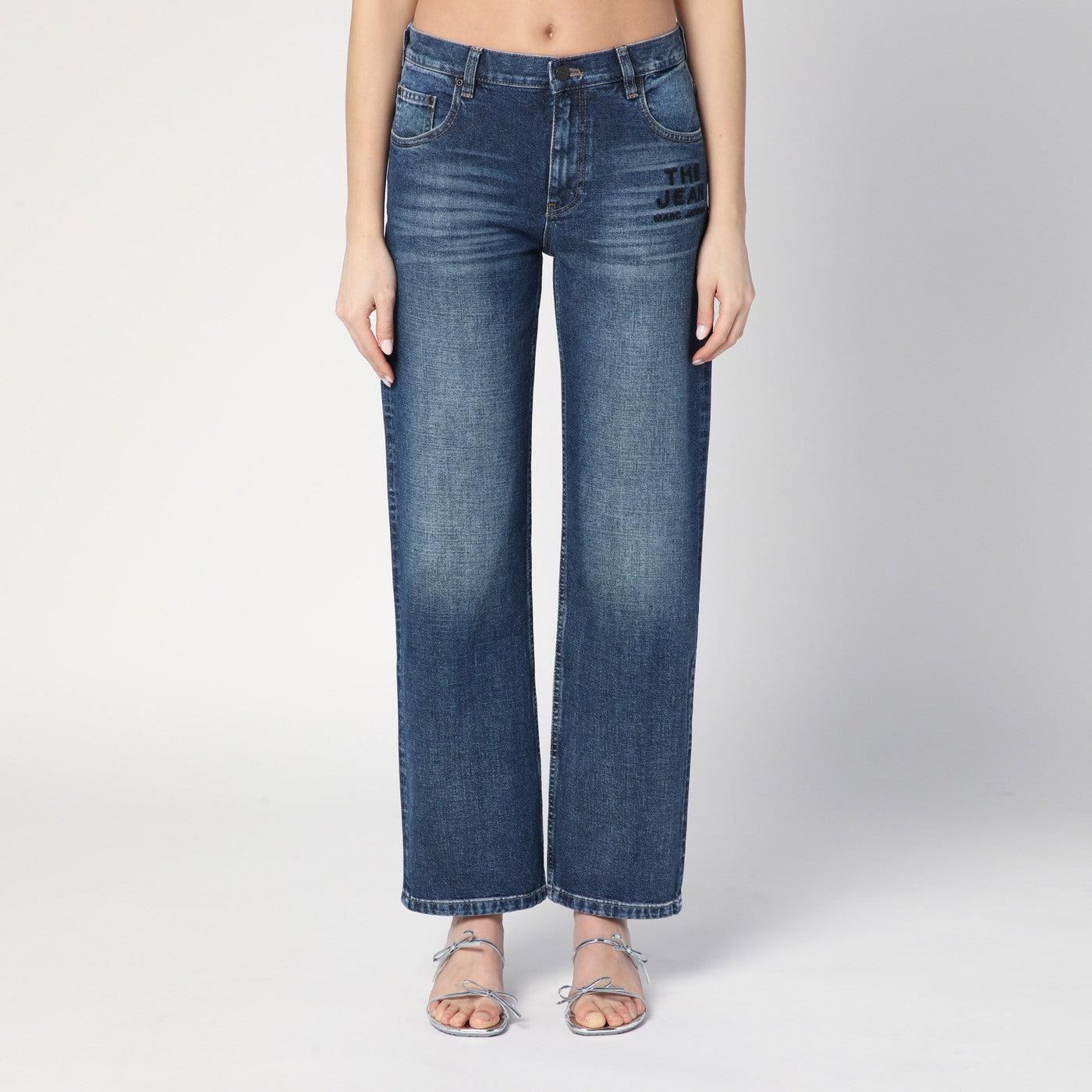 デニム・ジーパン MARC JACOBS Woman Jeans Denim D410C14RE22 451 Monogram denim jeans MARC JACOBS D410C14RE22 451 - Ancote