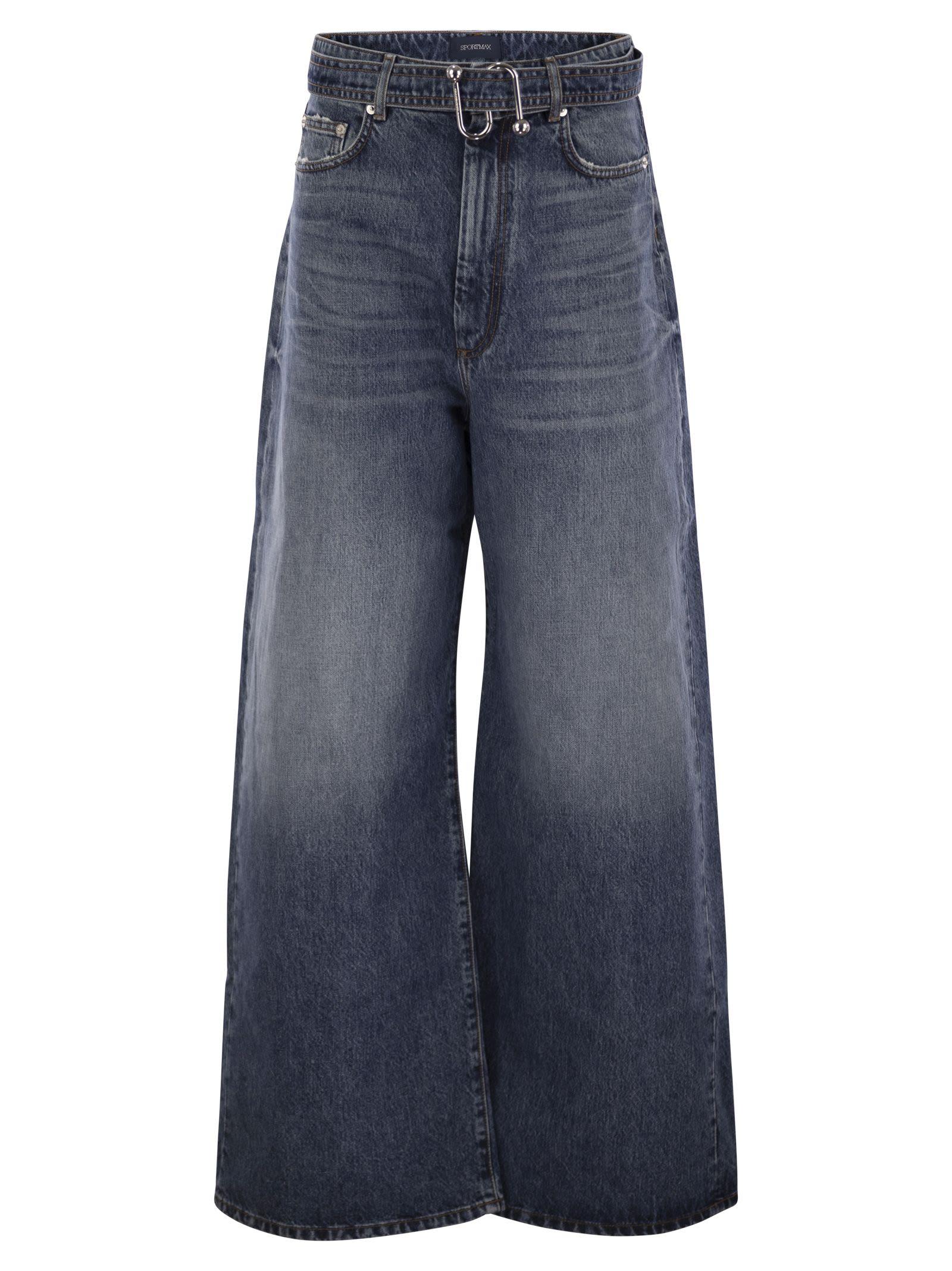 【送料&関税込】Sportmax Jeans Blanc Sportmax Blanc Jeans | Blue | FARFETCH TW