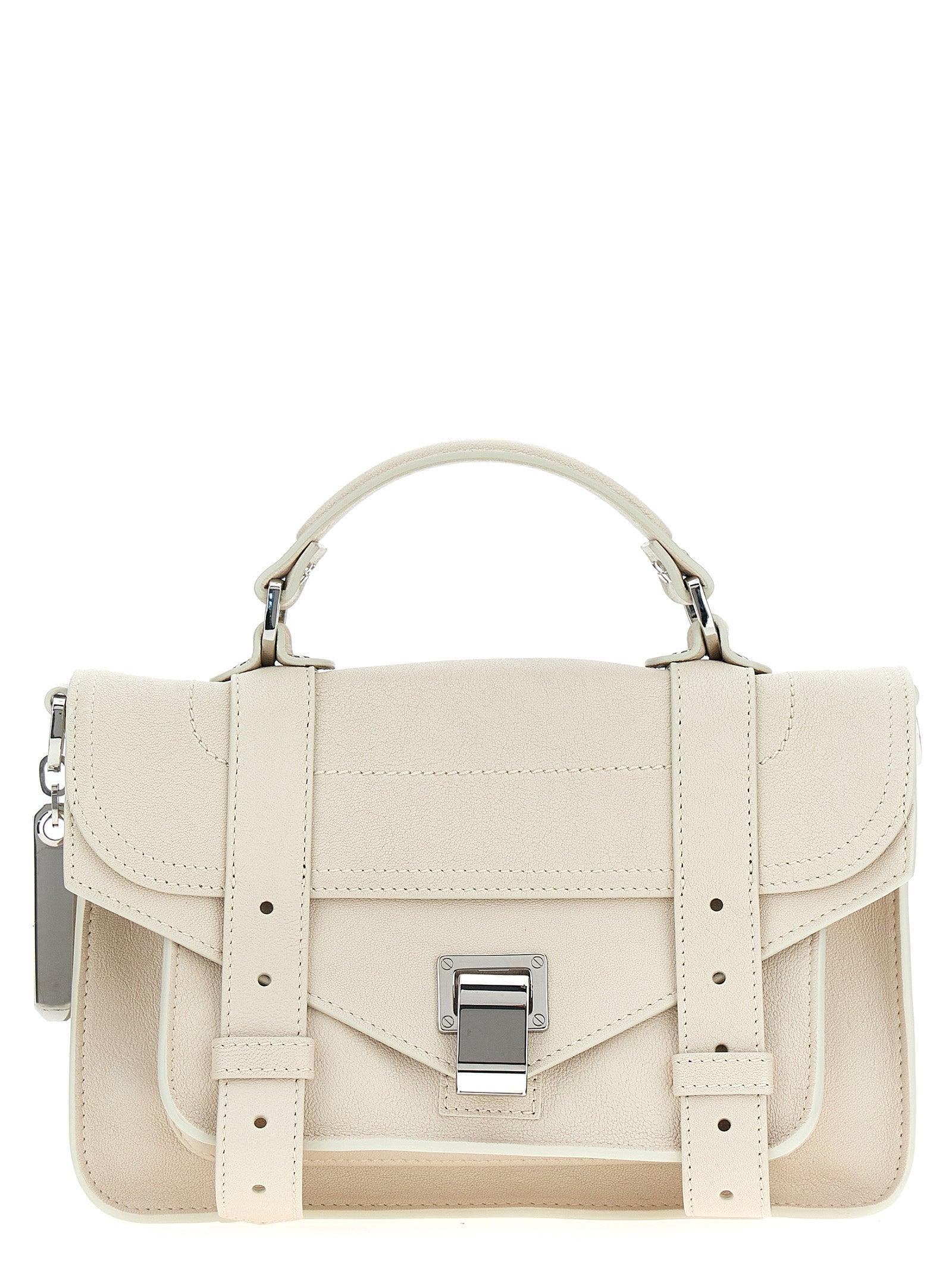 Proenza Schouler PS1 Tiny Handtasche in Mettallic Lyst AT