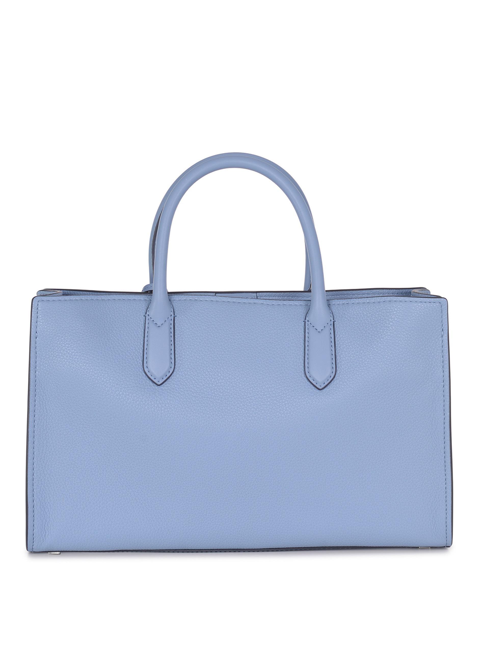 Kors Handbag Michael Kors Selma Hellblau Powder Blue Michael Kors