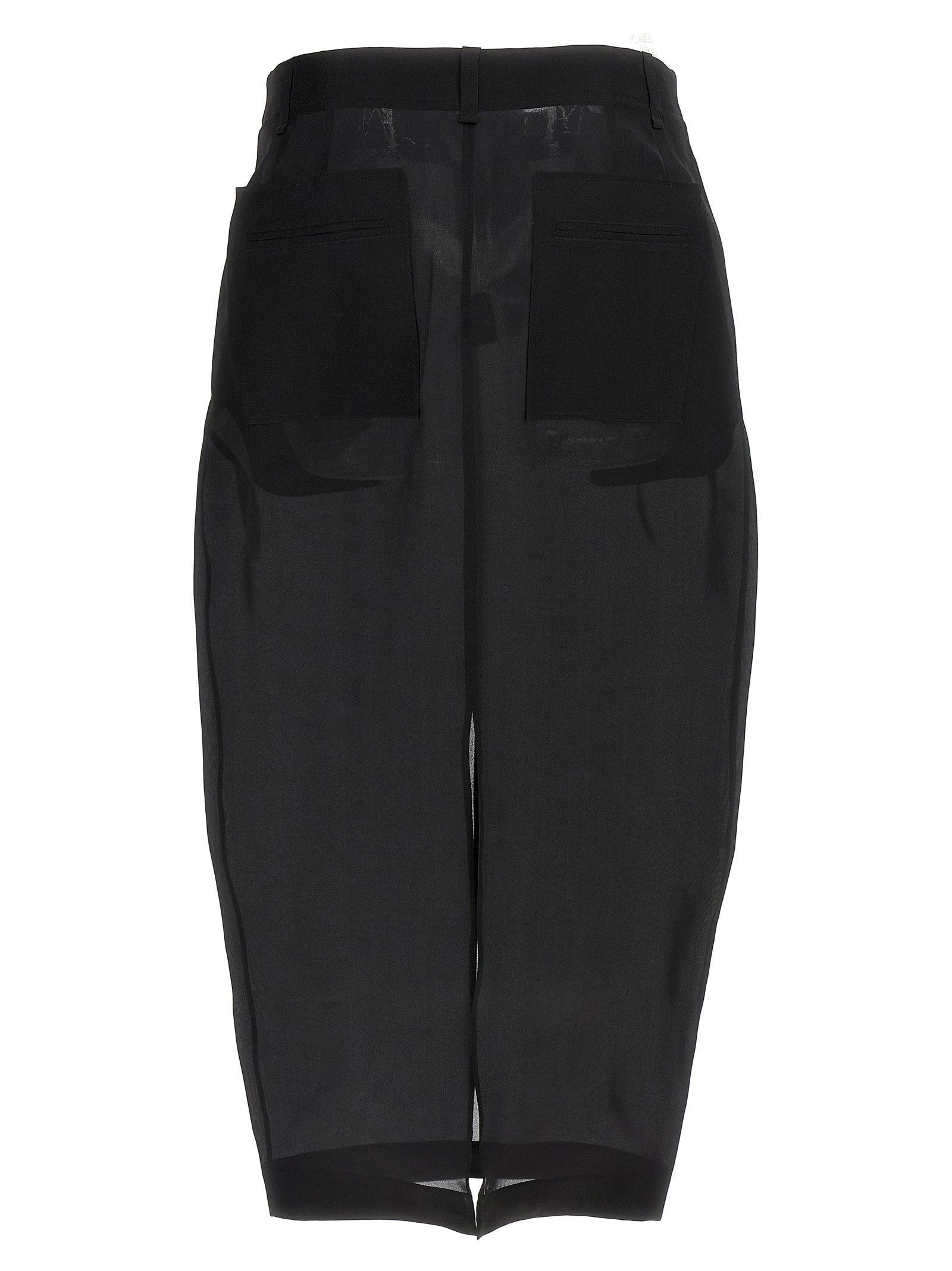 ワンピース KHAITE Women Mid Skirts 9592431200 Black MONINA_BLACK_GHOST_grande.jpg?