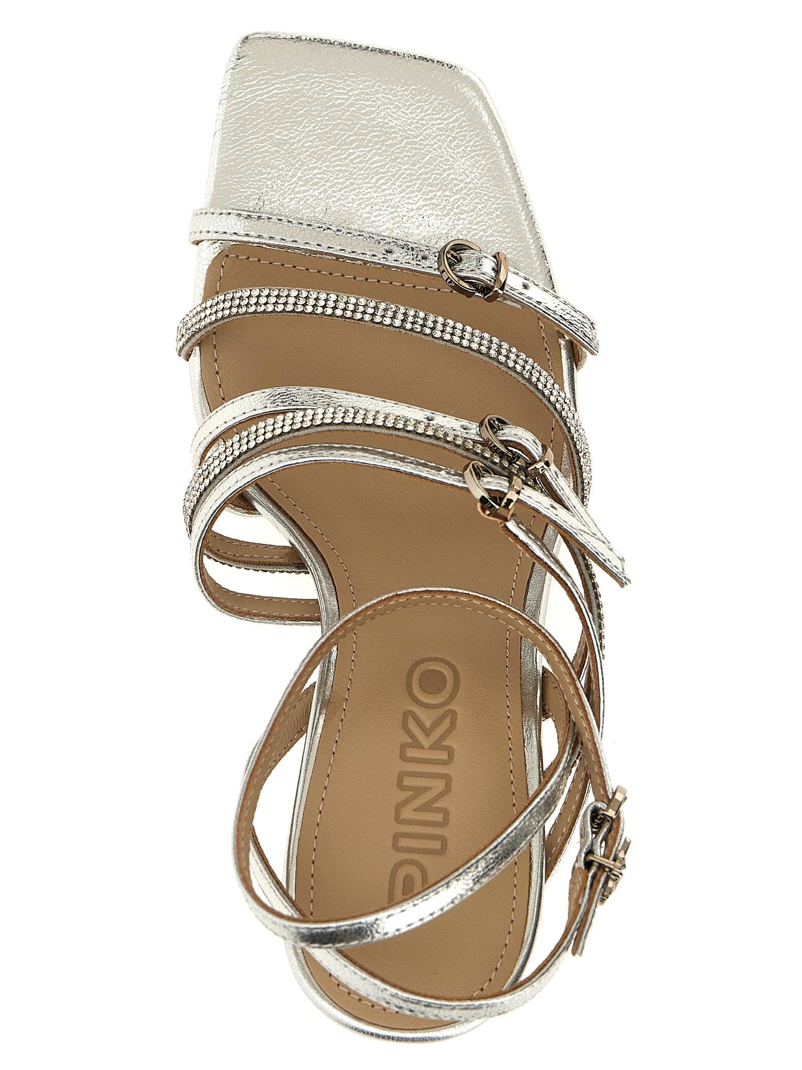 サンダル・ミュール Pinko LISA PUMP SANDALS Pinko Lisa Pump Sandals in White | Lyst