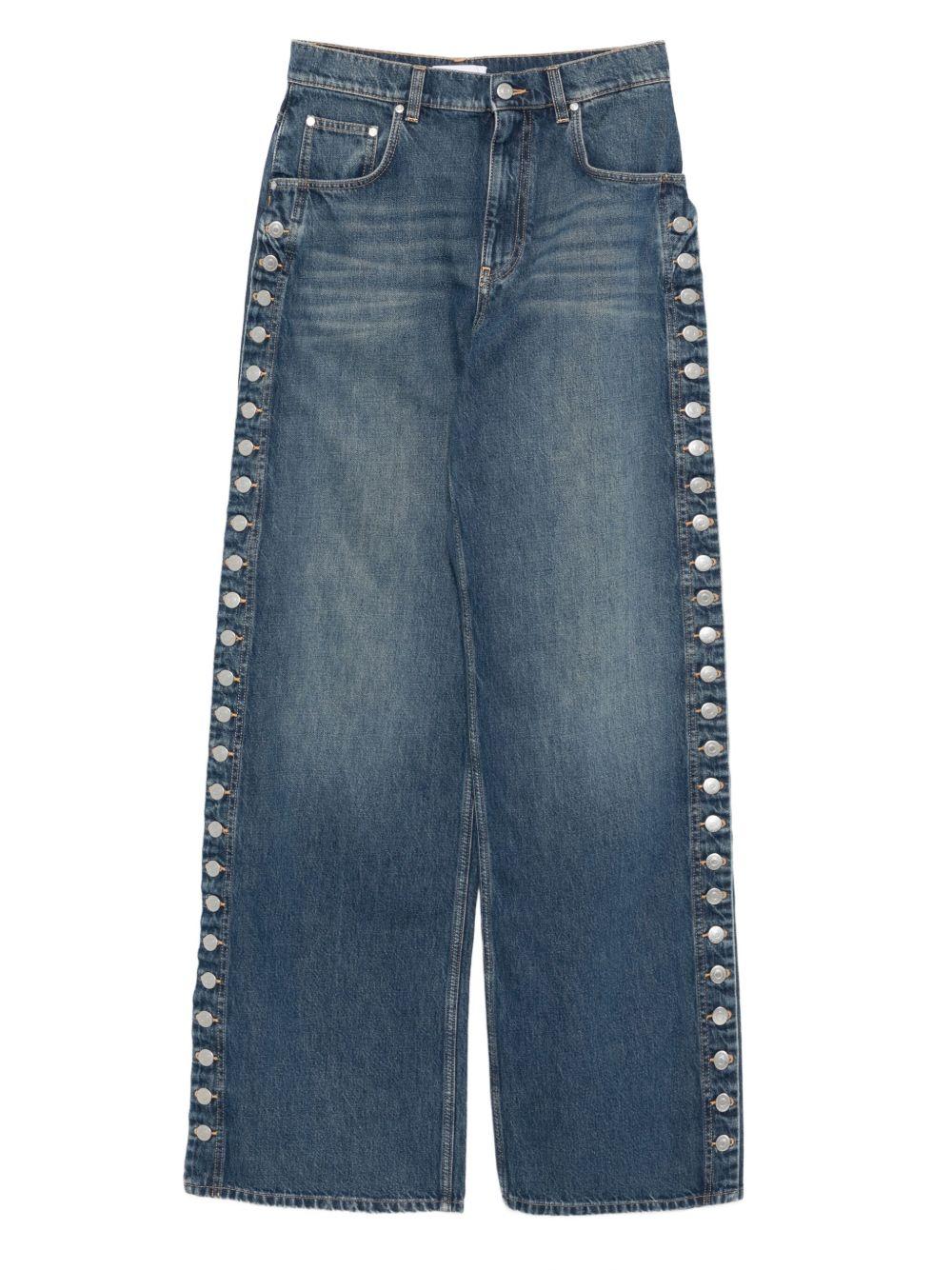 Stella McCartney Wide-leg jeans for Women | Online Sale up Stella McCartney Wide-leg jeans for Women | Online Sale up