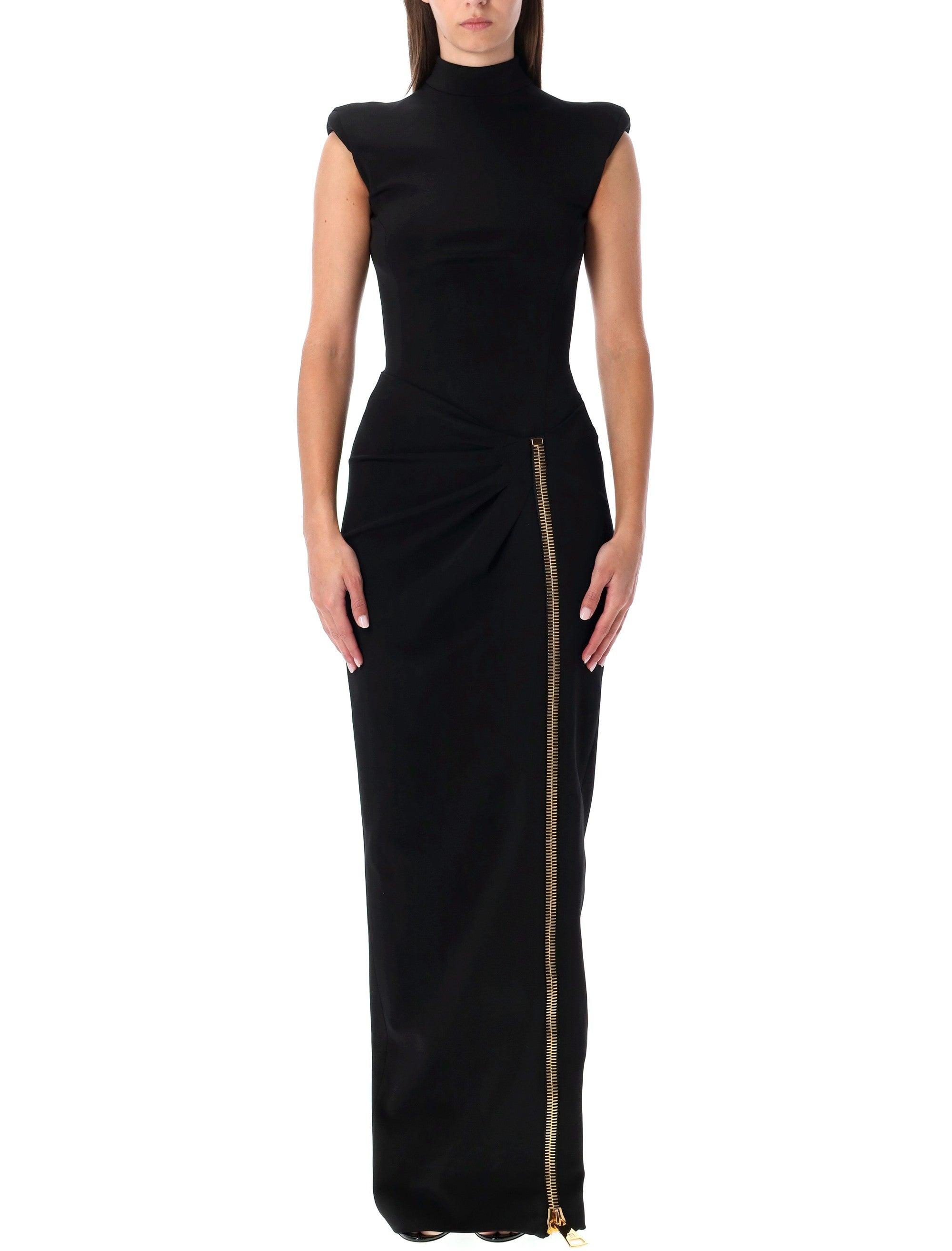 bcbg black midi dress Balmain Lace-up Long Sleeve Midi Sweater Dress  Runway Catalog