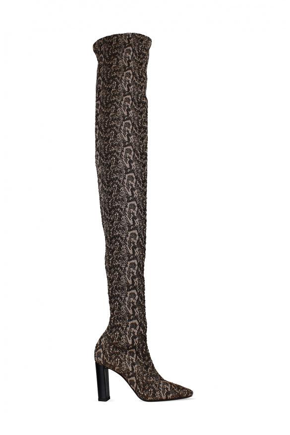 Women's Saint Laurent Over-the-knee boots | Lyst
