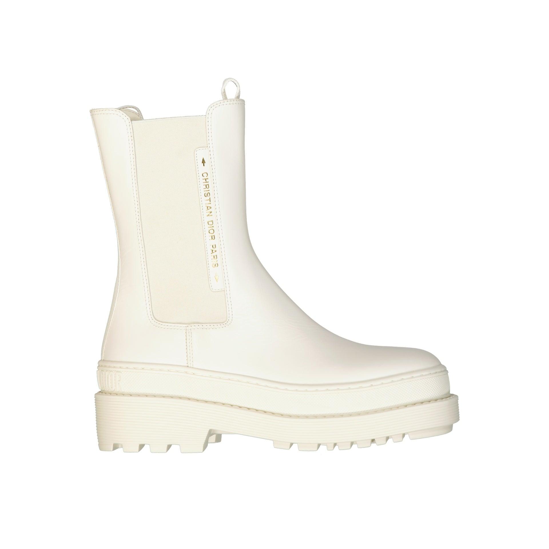 Dior white boots hotsell