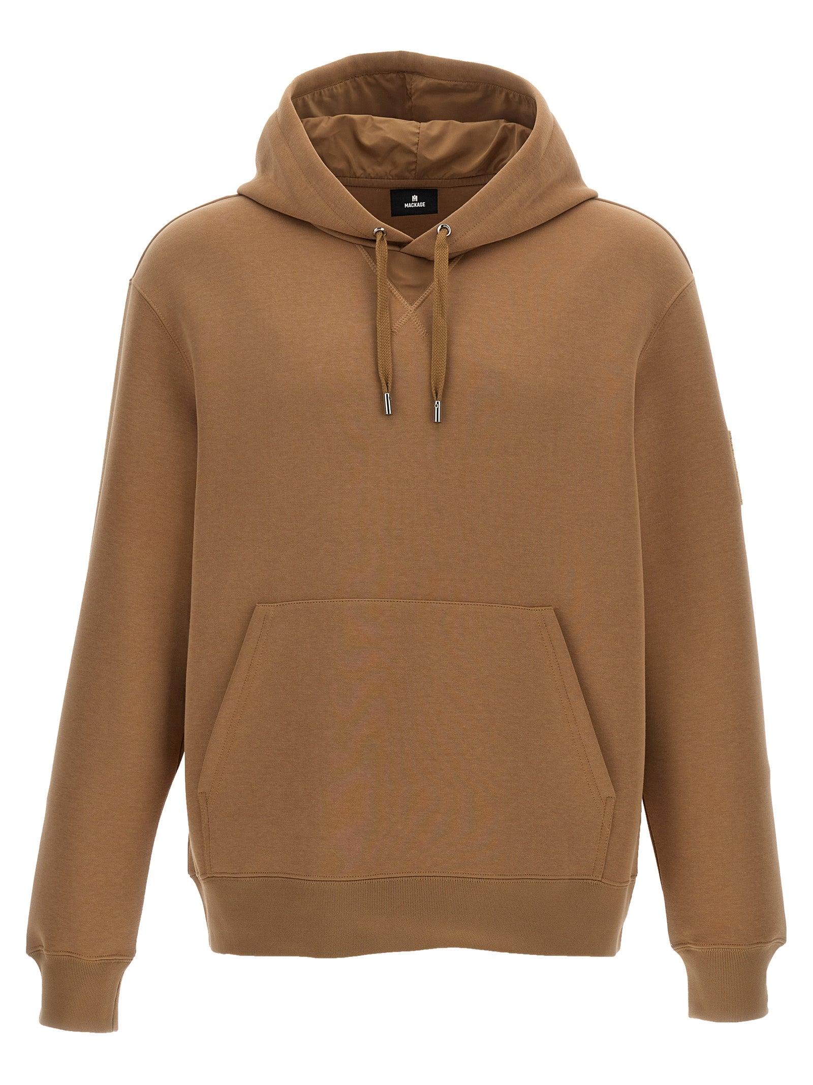 Mackage 'Krys-R' Hoodie in Brown for Men | Lyst