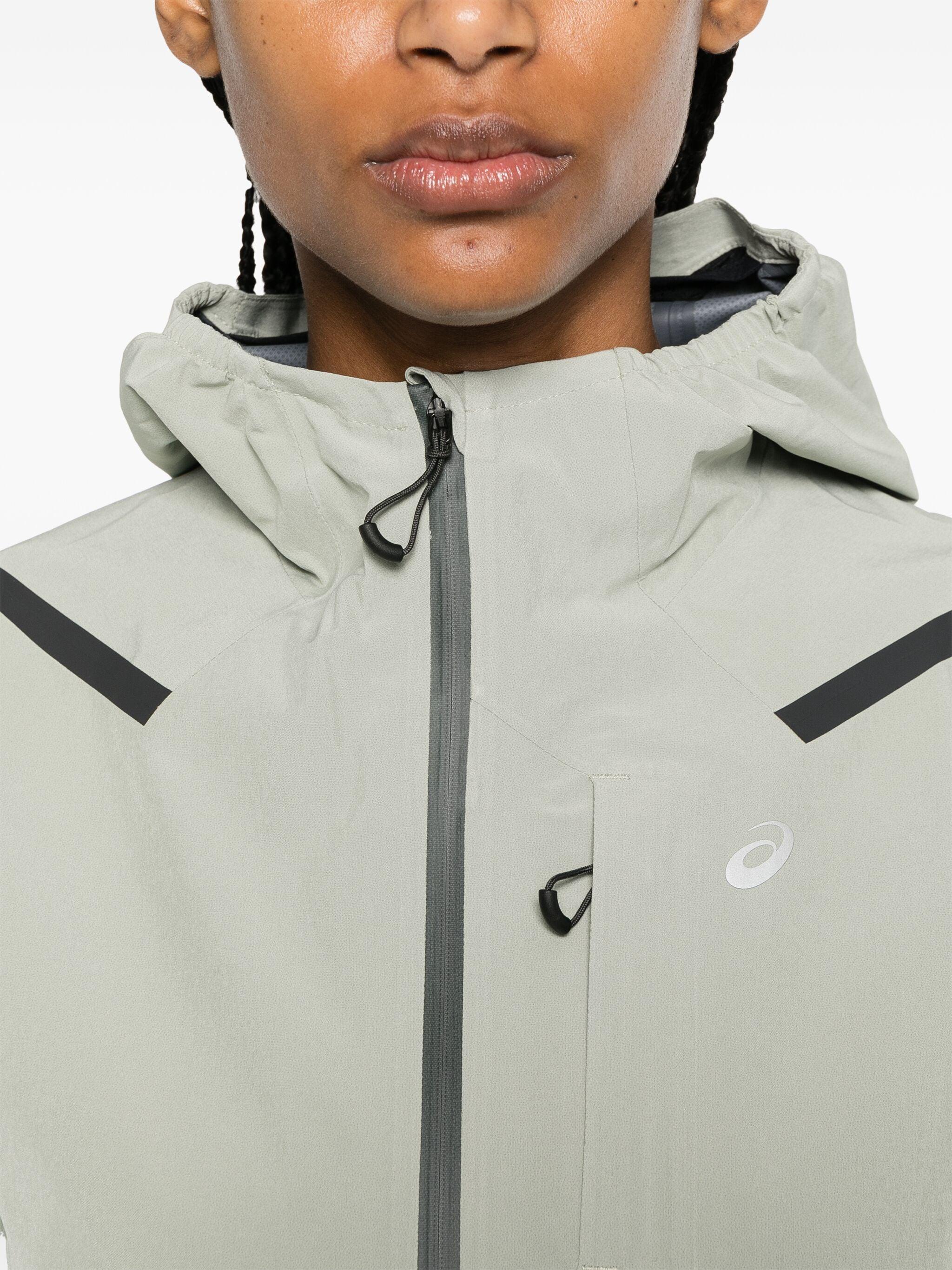 Jacket Accelerate Asics Asics Accelerate Waterproof Jacket Grey