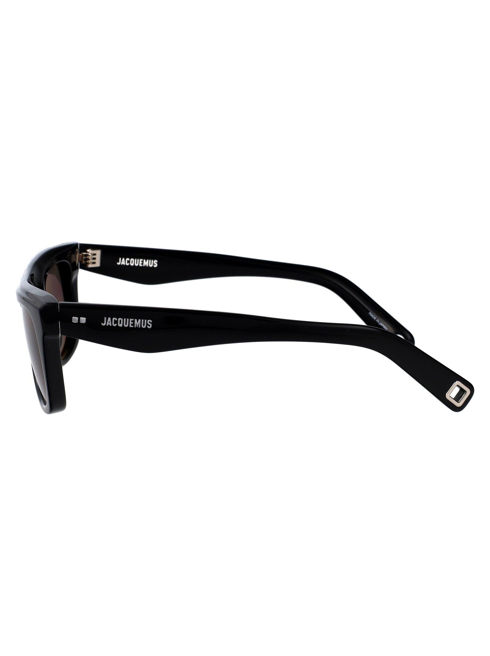 Jacquemus Black Cat-Eye Sunglasses Black Sunglasses Jacquemus - Vitkac Yemen main image 4