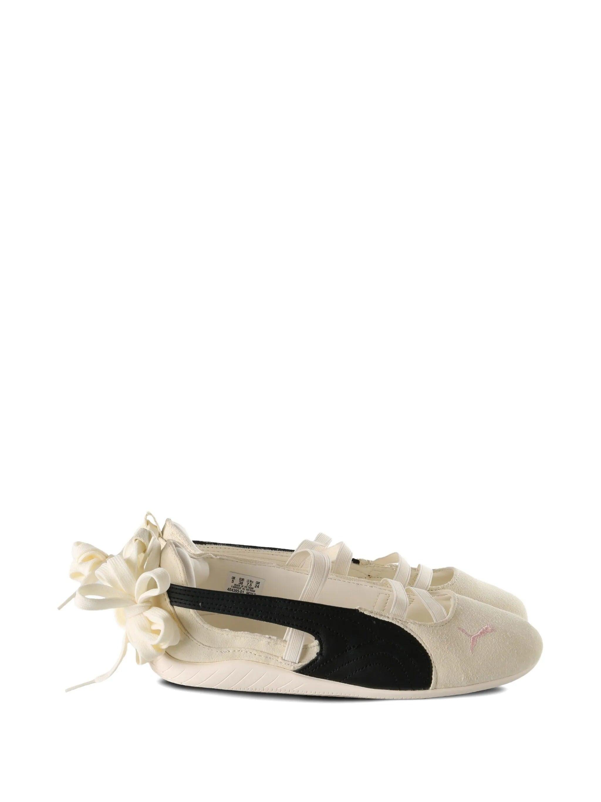 バレエ Puma BMW Ballet Flats UK Puma W Speedcat Ballet Metallic Puma Silver/Puma White I