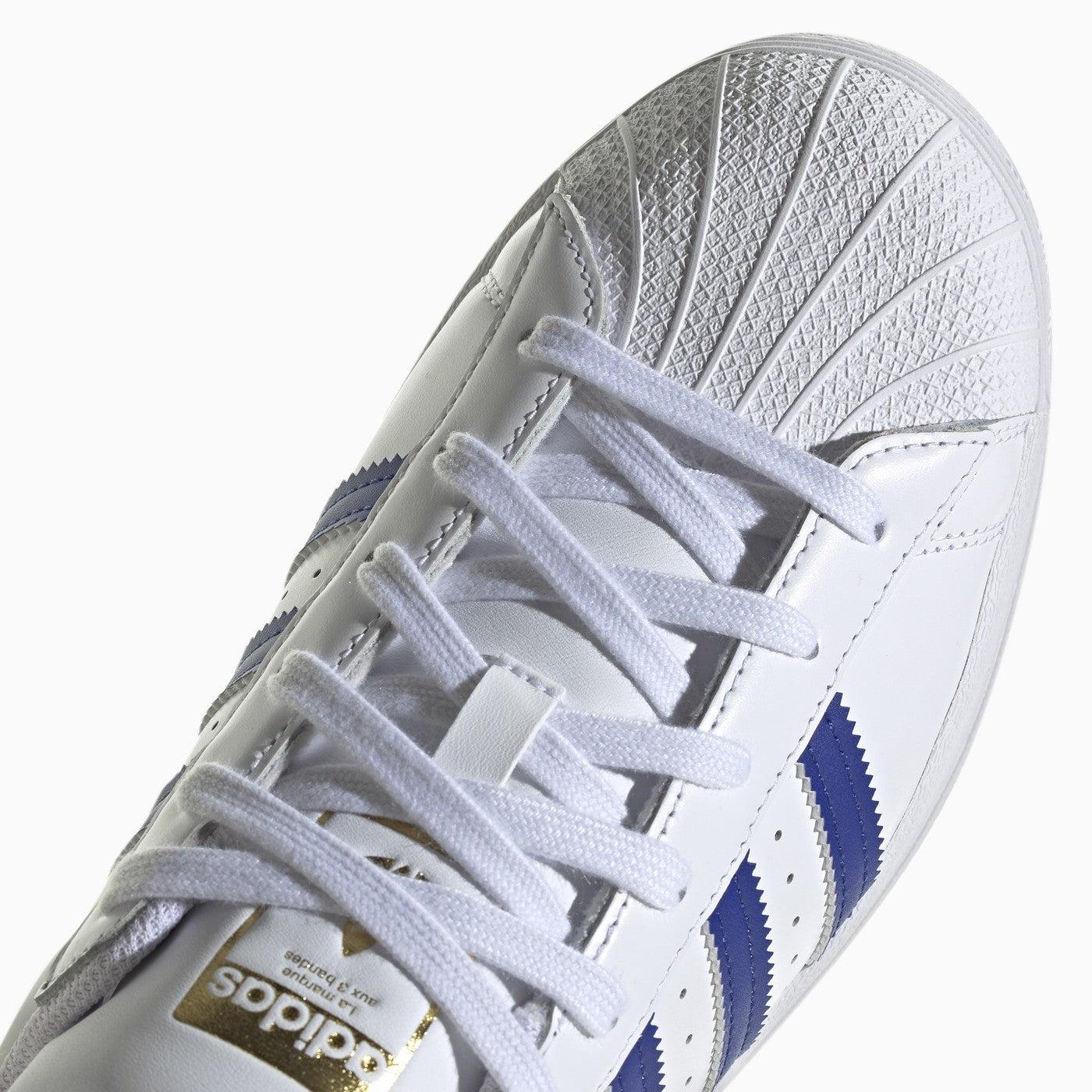 adidas Originals /blue Superstar Sneakers | Lyst
