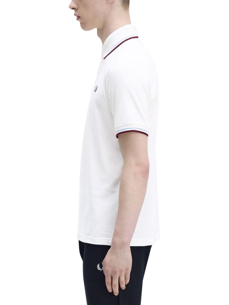 Perry M12 Fred Perry White Polo Sale Fred Perry M12