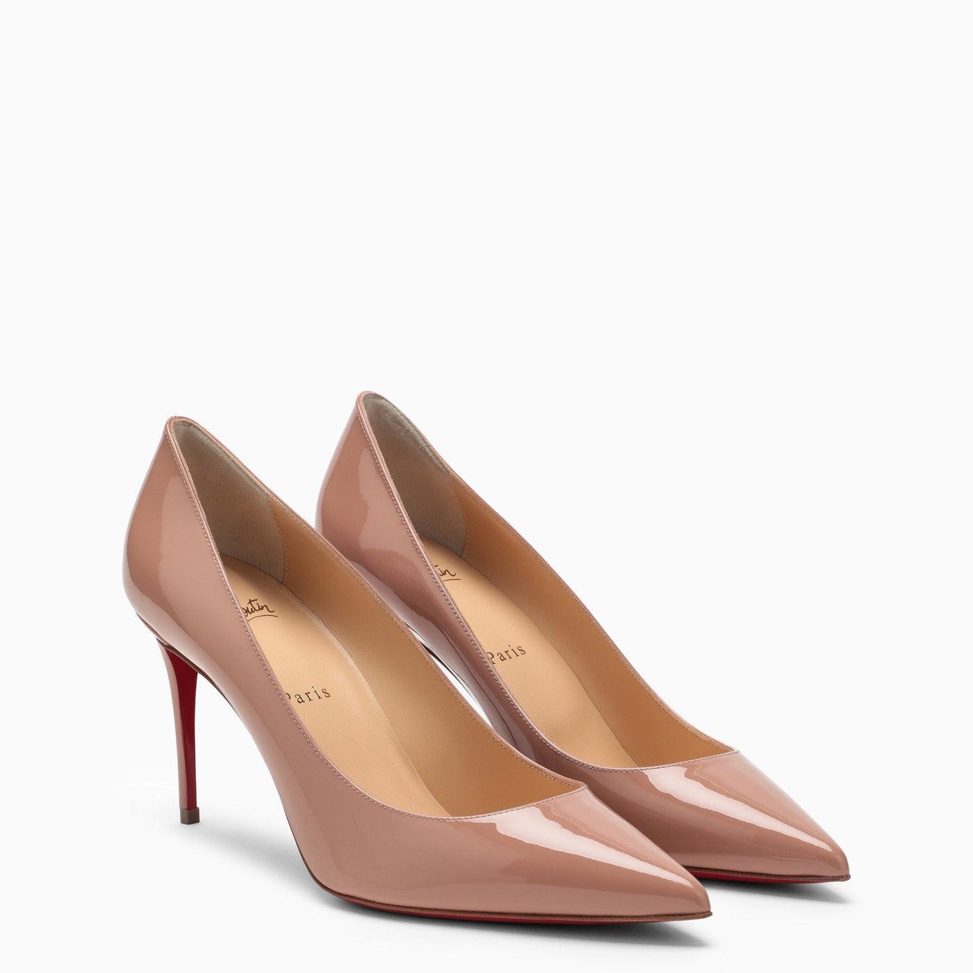 Christian Louboutin Patent Leather Pigalle 85 Pumps - Size 9 / 39