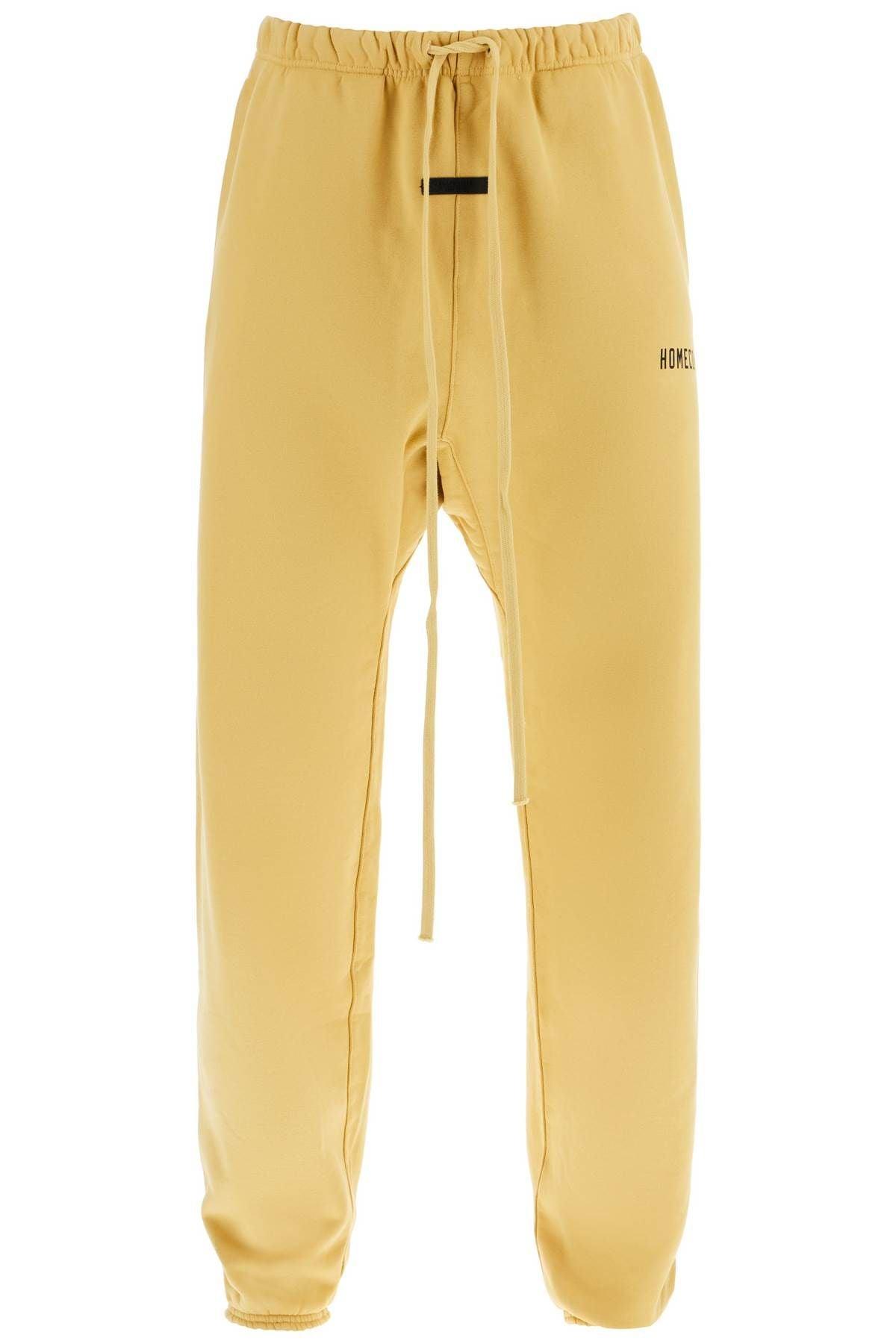 Fear Of God Heavy Fleece Sweatpants in Yellow for Men Lyst UK